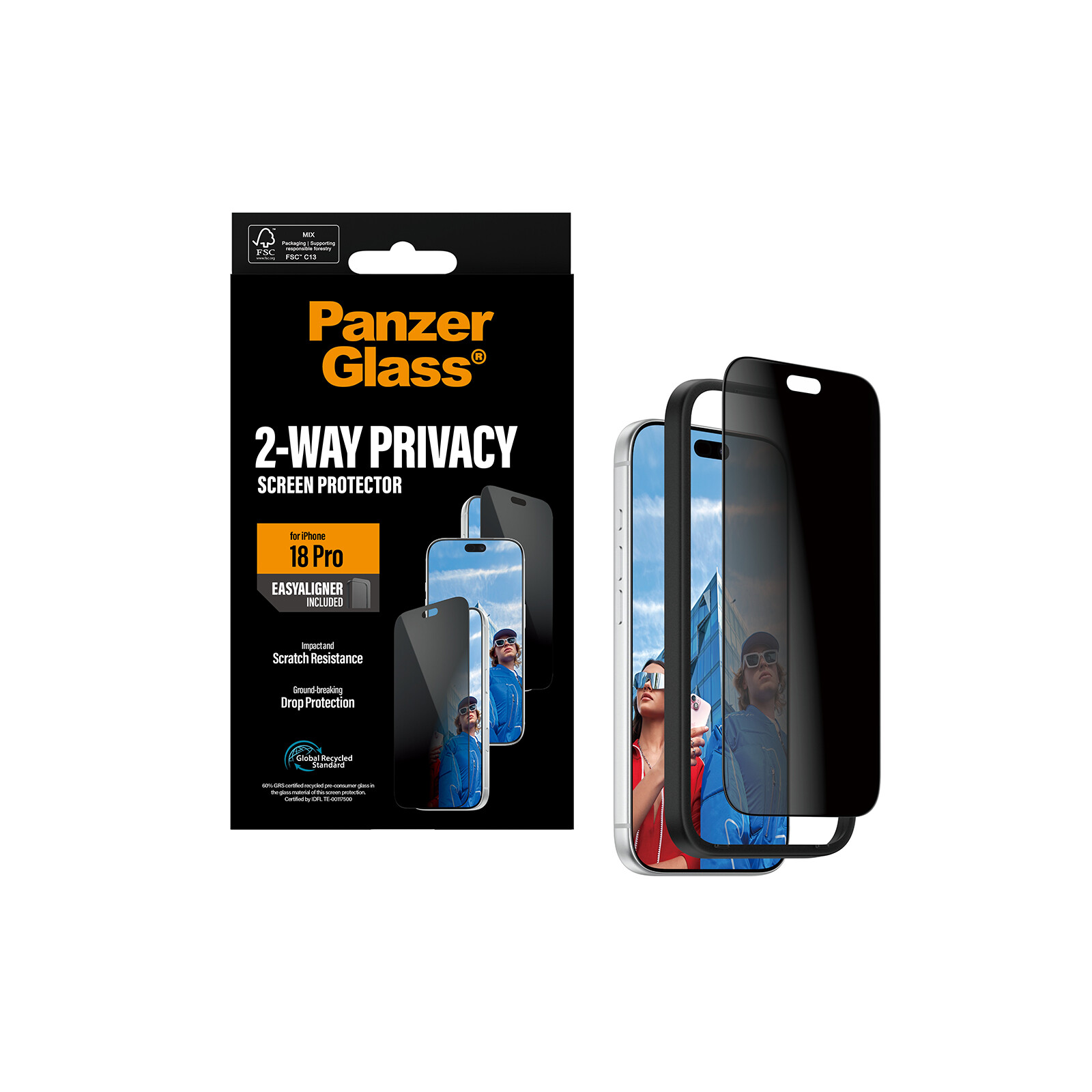PanzerGlass Glas 2-Way Privacy Apple iPhone 2026 Pro