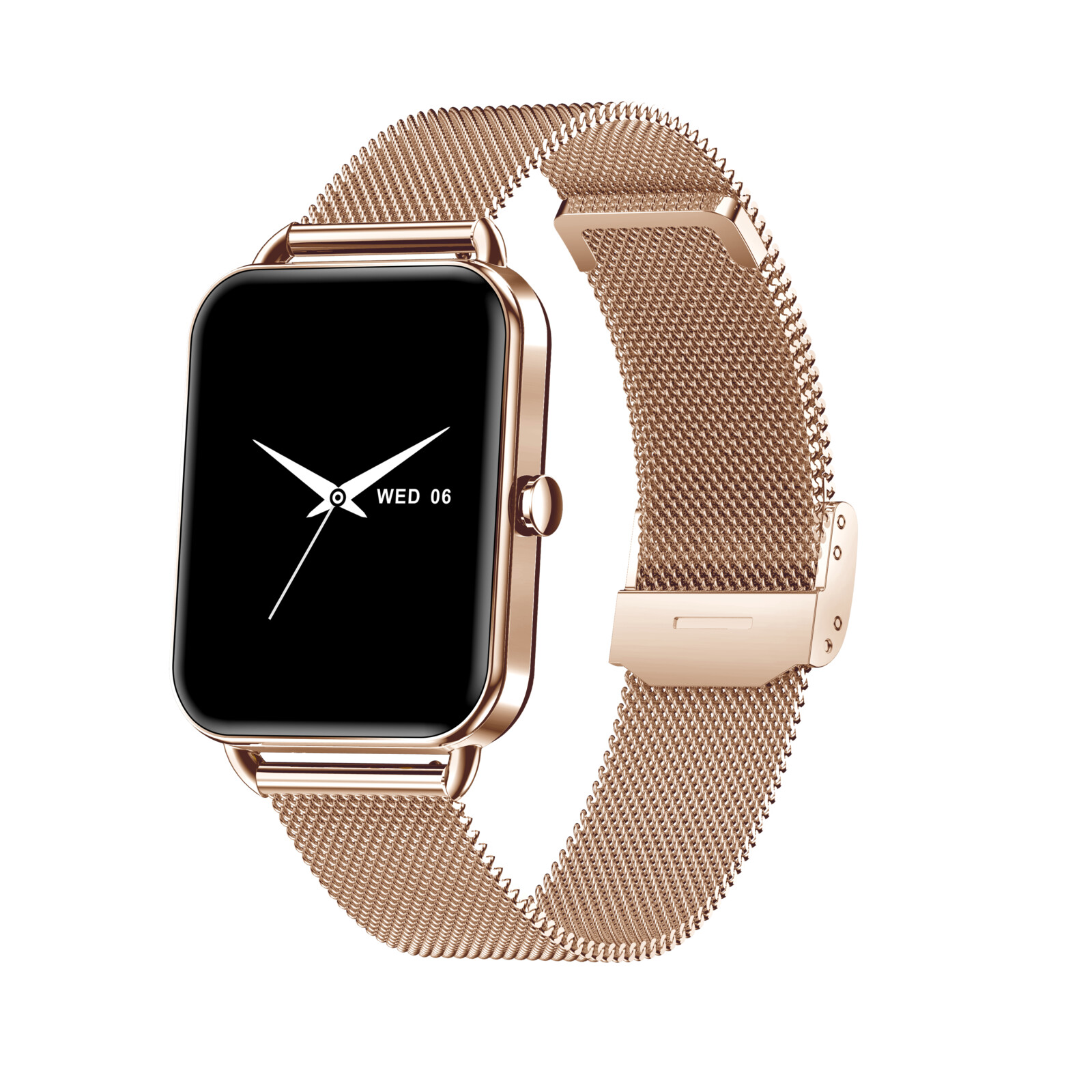 Felixx Smartwatch F606, Amoled 1.65, LADY, rose-gold