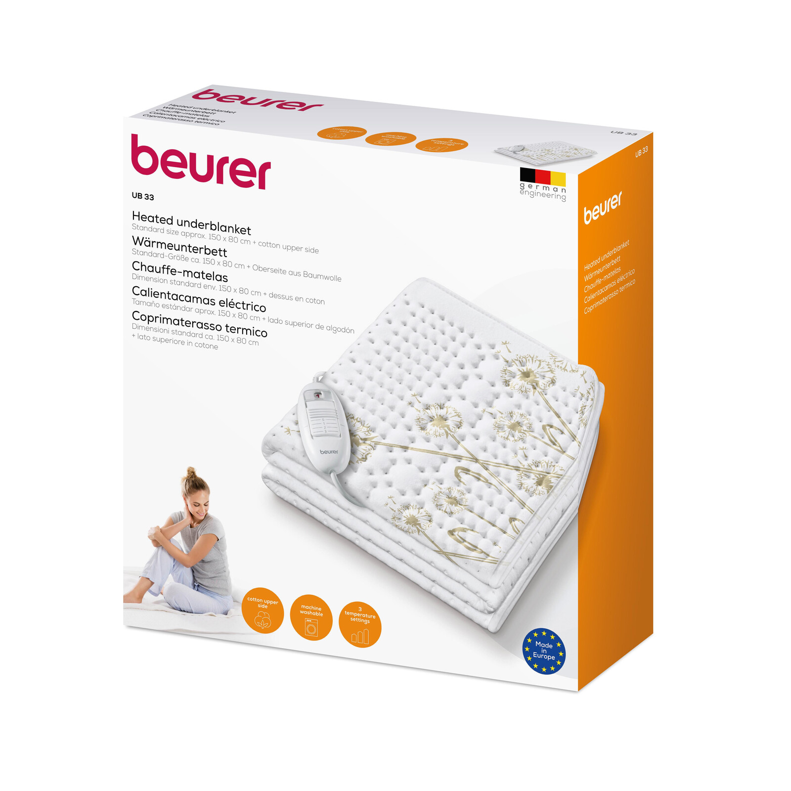 Beurer Wärmeunterbett UB 33