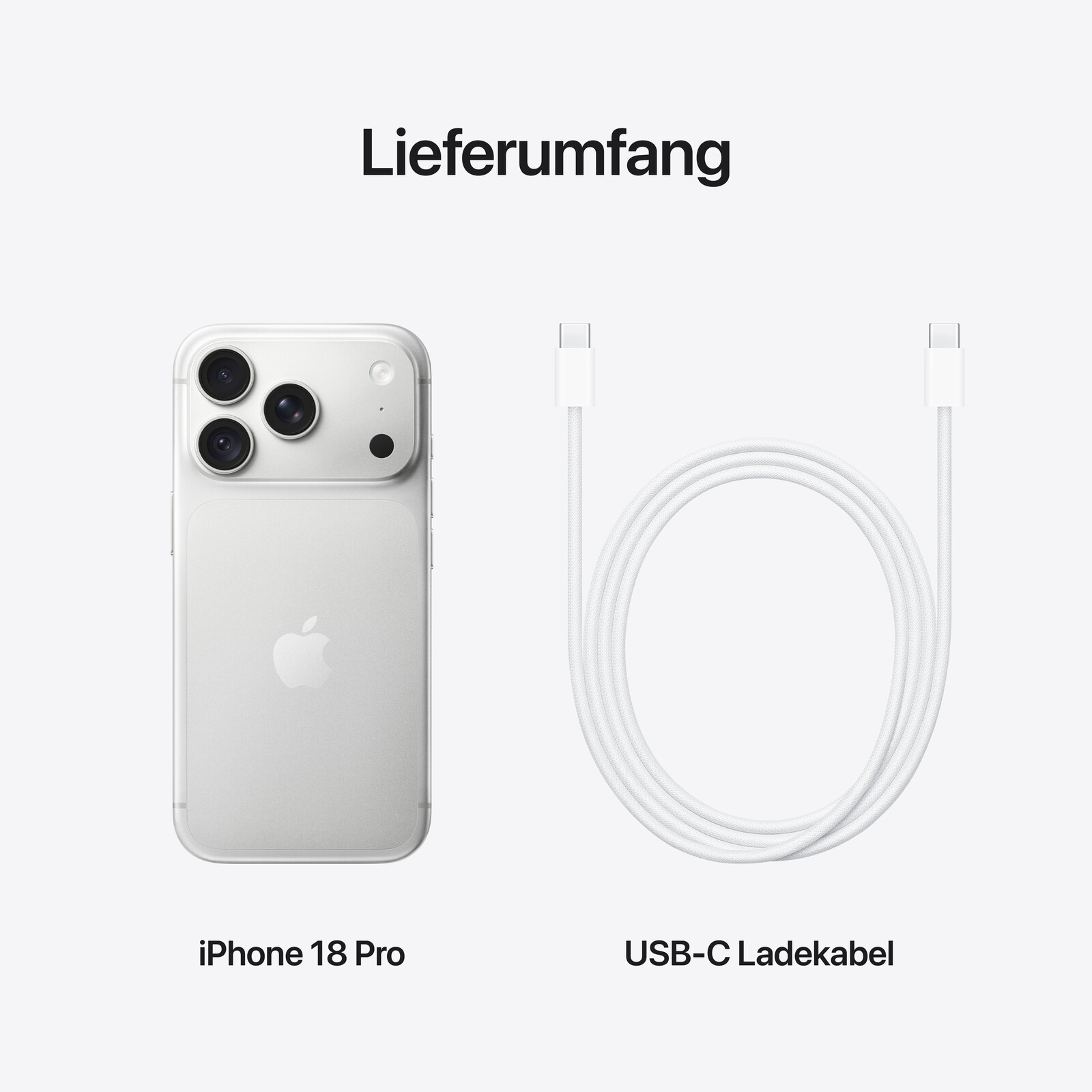 Apple iPhone 18 Pro 512GB Silber