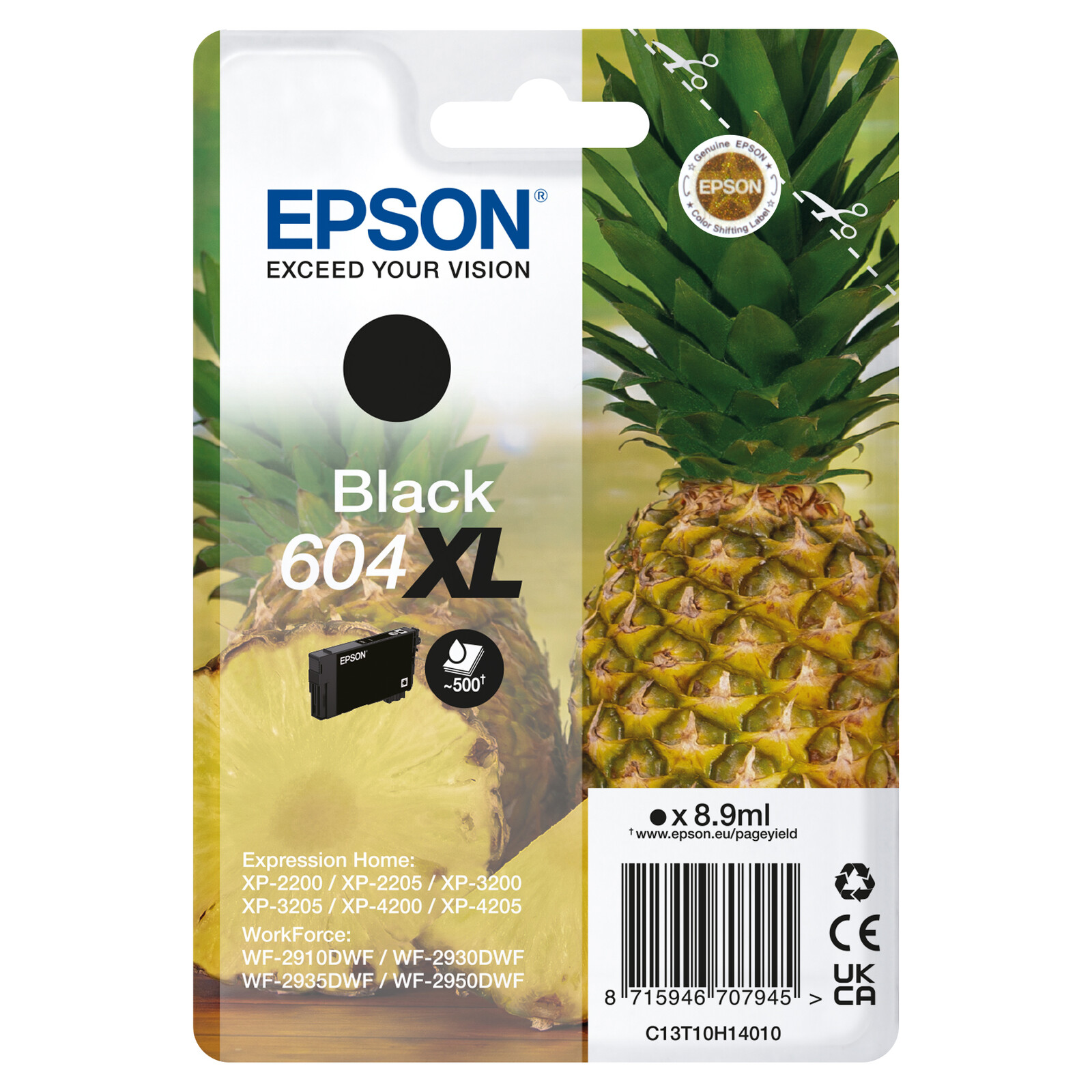 Epson Singlepack Ink Nr. 604XL black