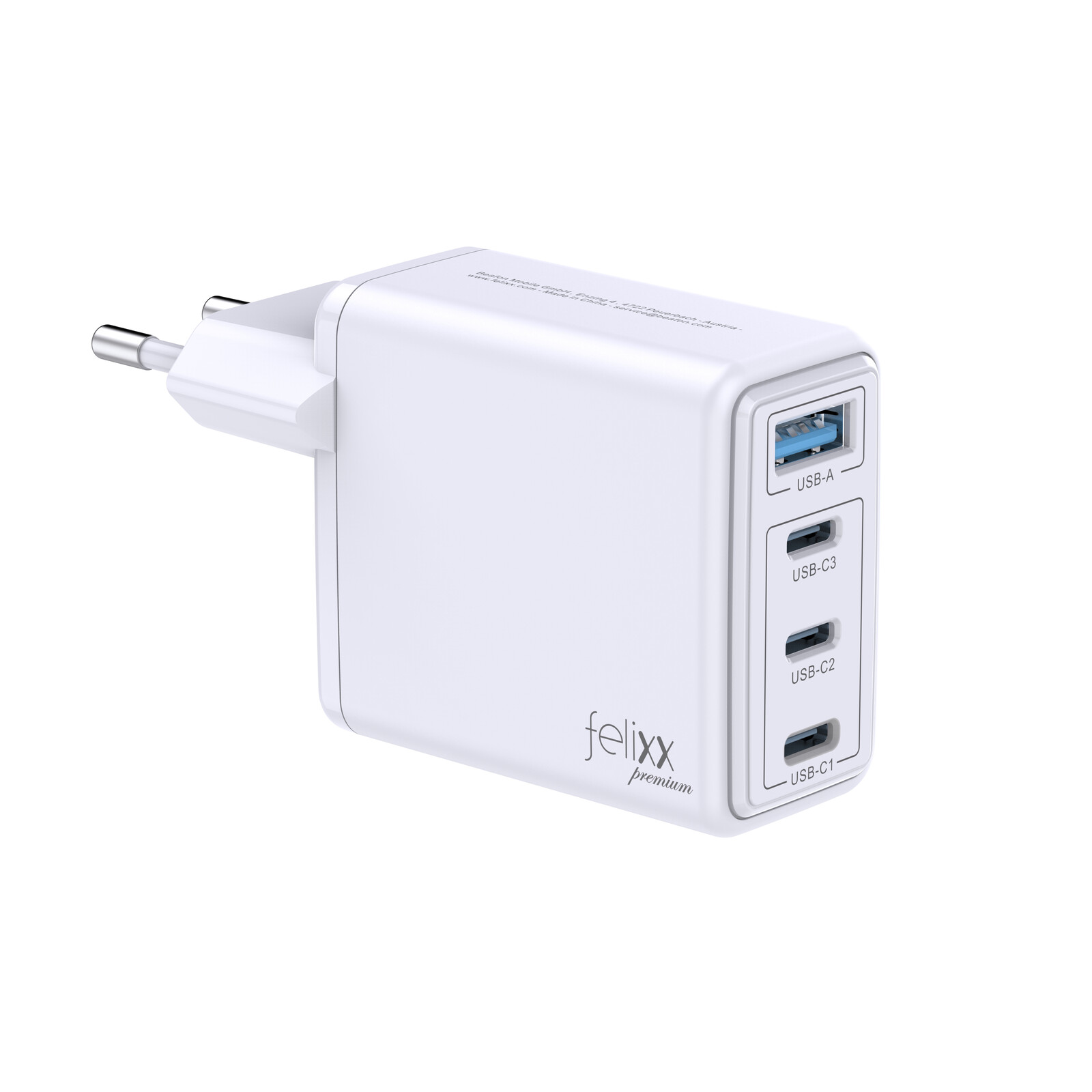 Felixx Slim PD Reiselader 100W inkl.Kabel Wei&szlig;
