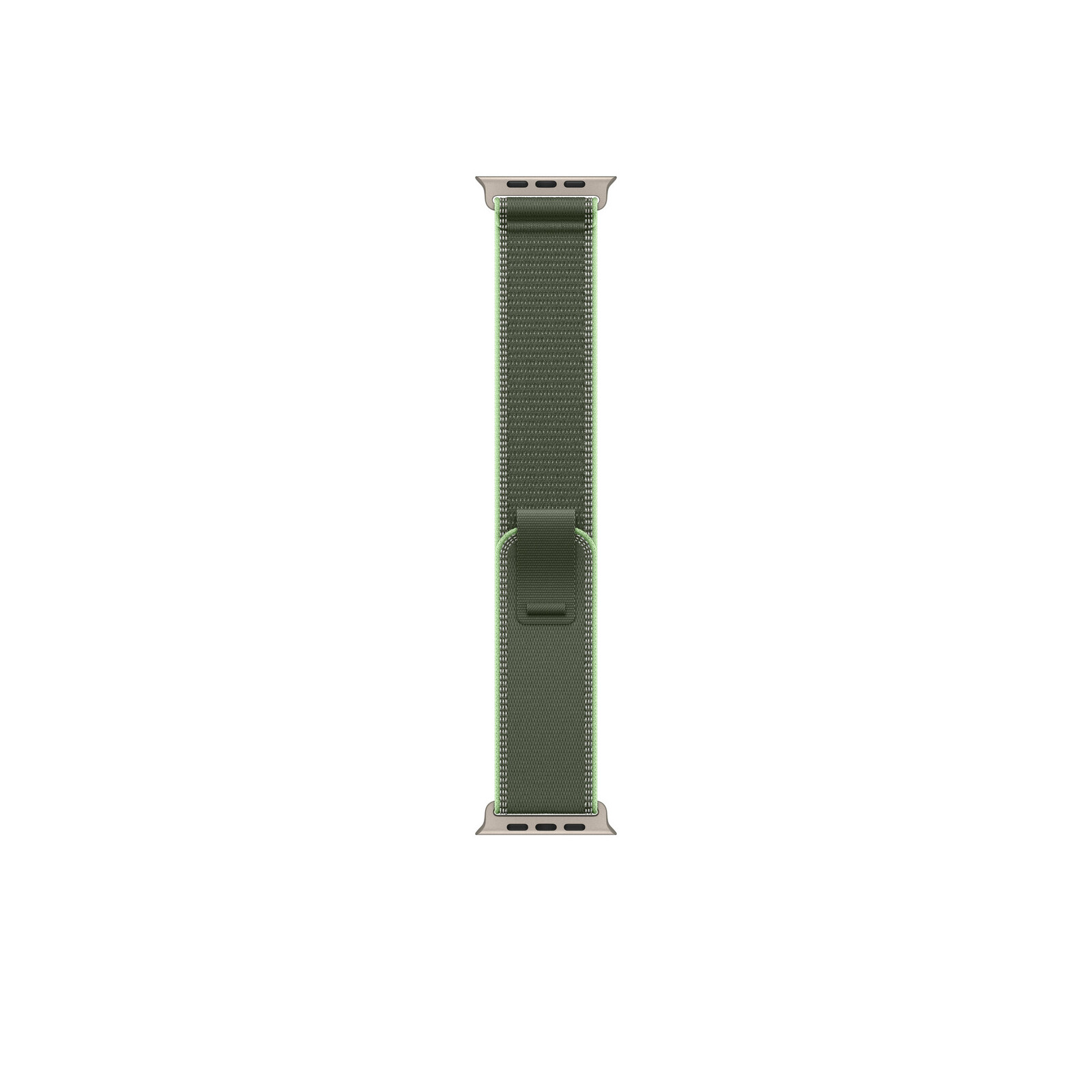 Apple Watch 49mm Green/Neon Trail Loop M/L natural Titan