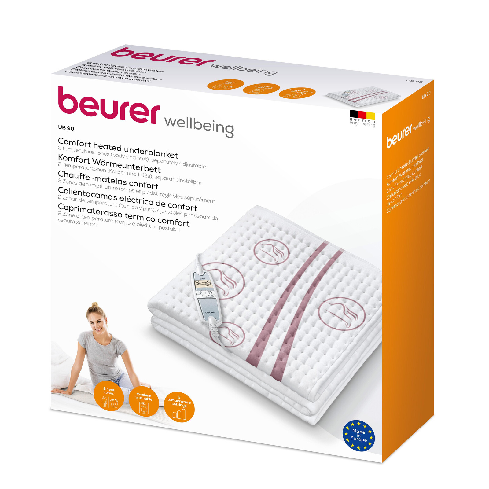 Beurer Wärmeunterbett Pure UB 90