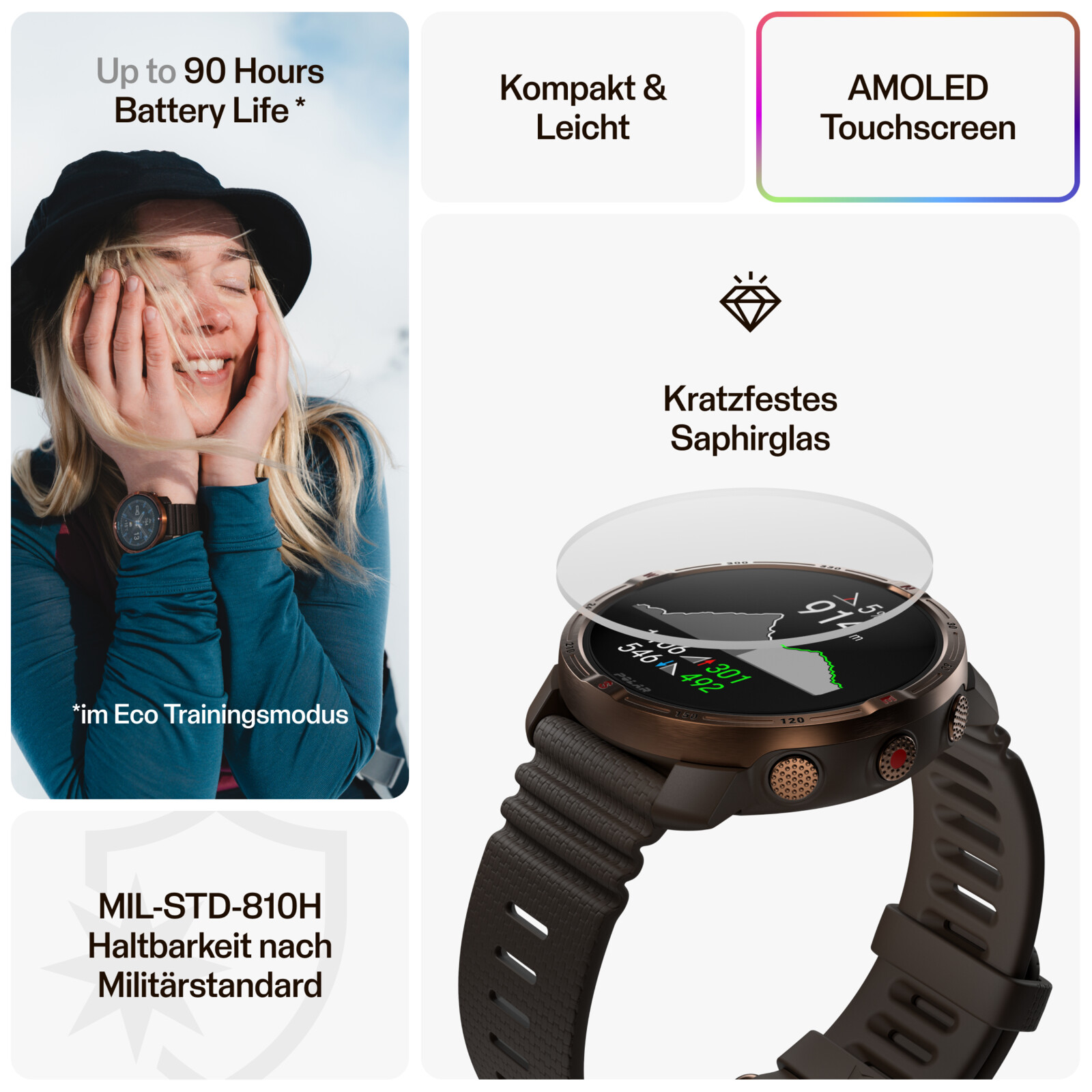 Polar Grit X2 Brown Copper S-L