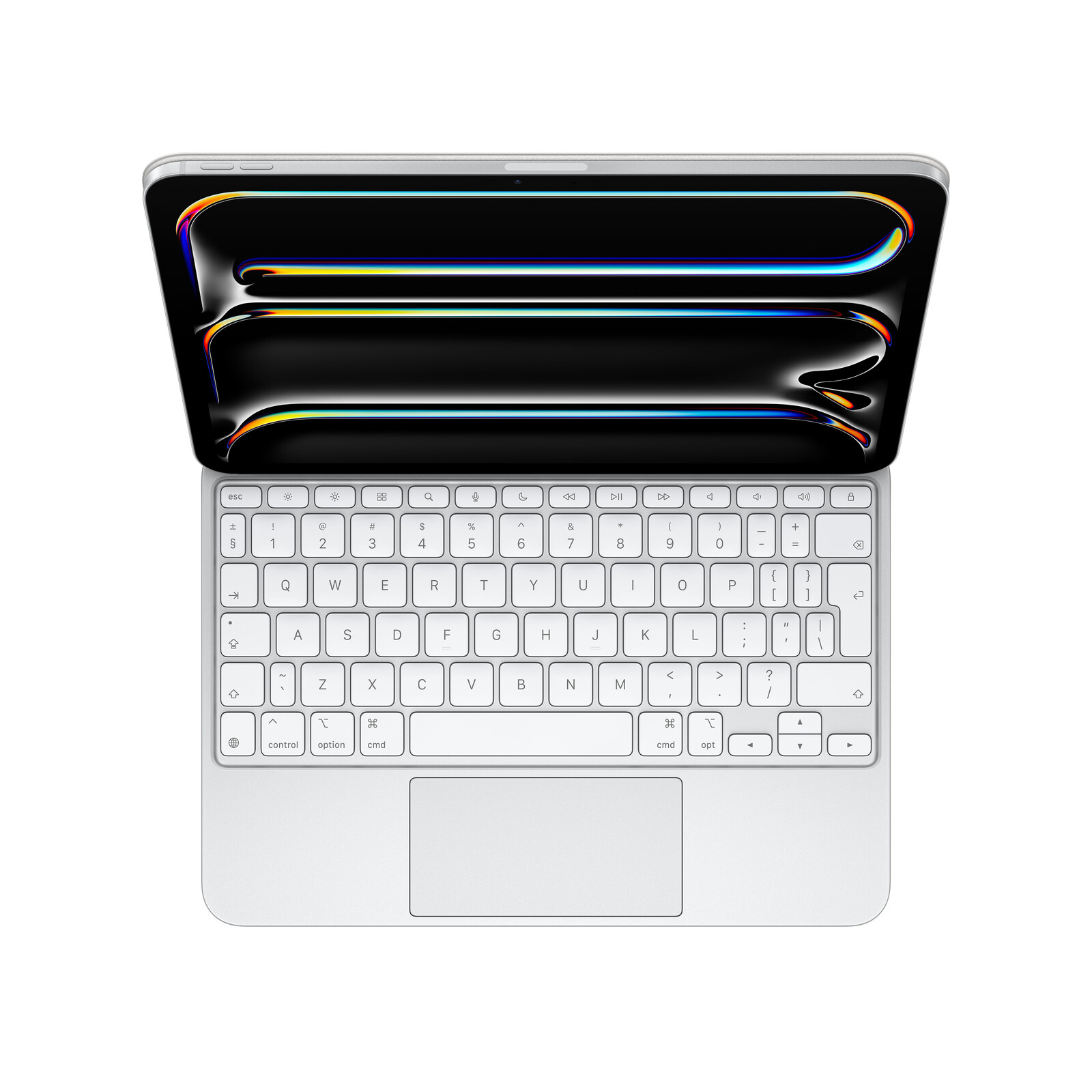 Apple Magic Keyboard f&uuml;r iPad Pro 11" (M4), weiss, deutsch
