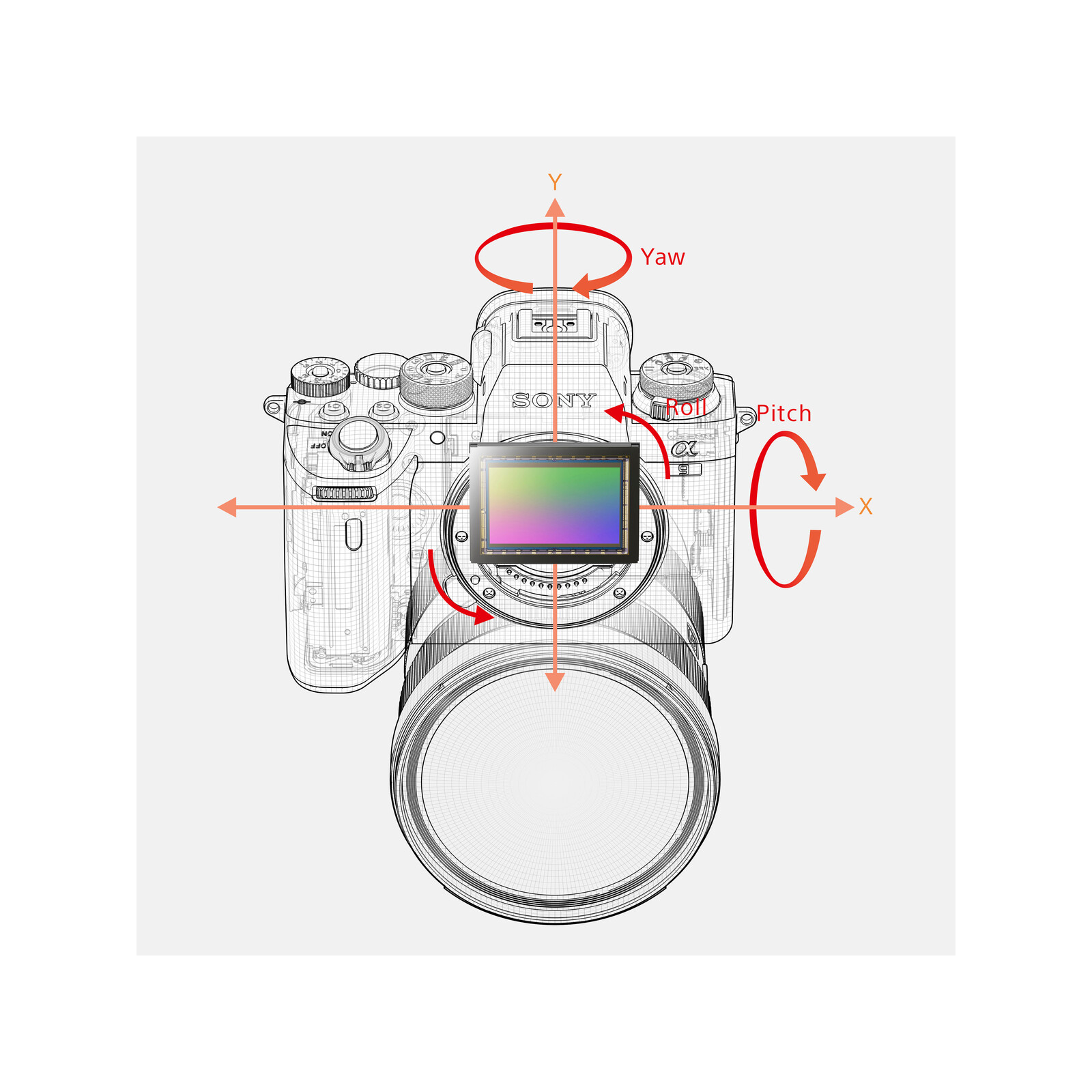 Sony PRO ALPHA 9 MK II Geh. schwarz