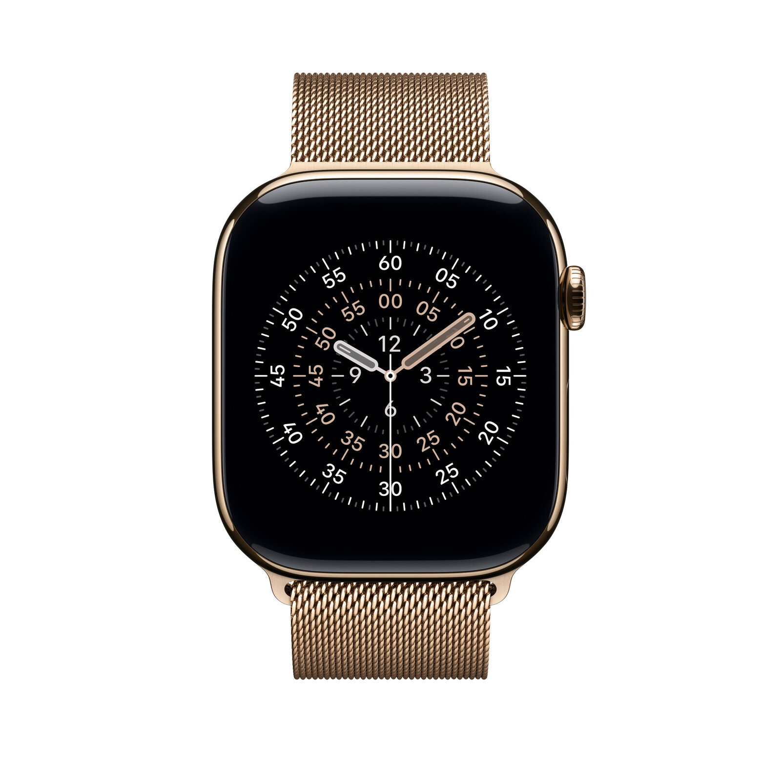 Apple Watch 46mm Gold Milanaise Loop M/L
