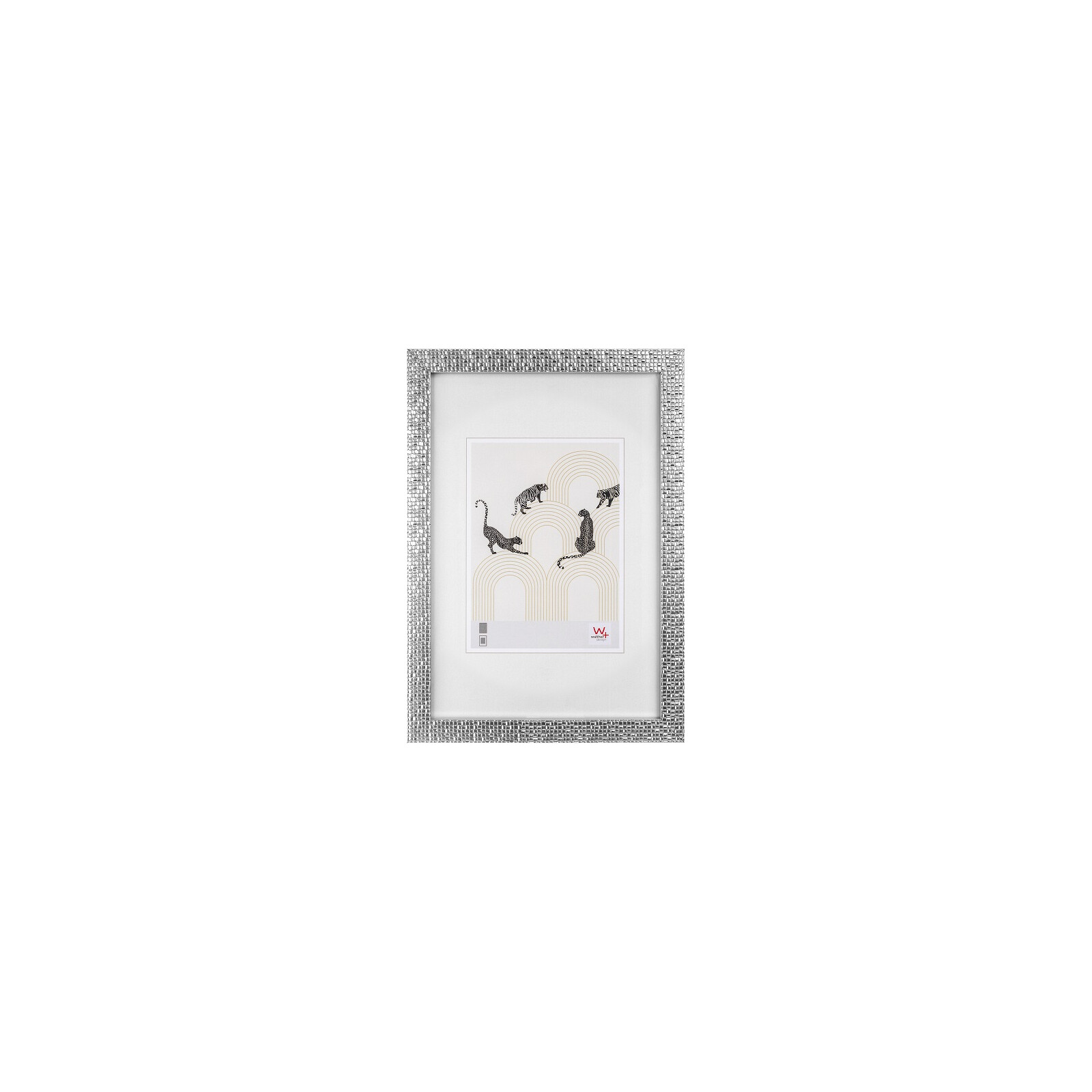 Bilderrahmen "Mosaic" Design 20x30 silber