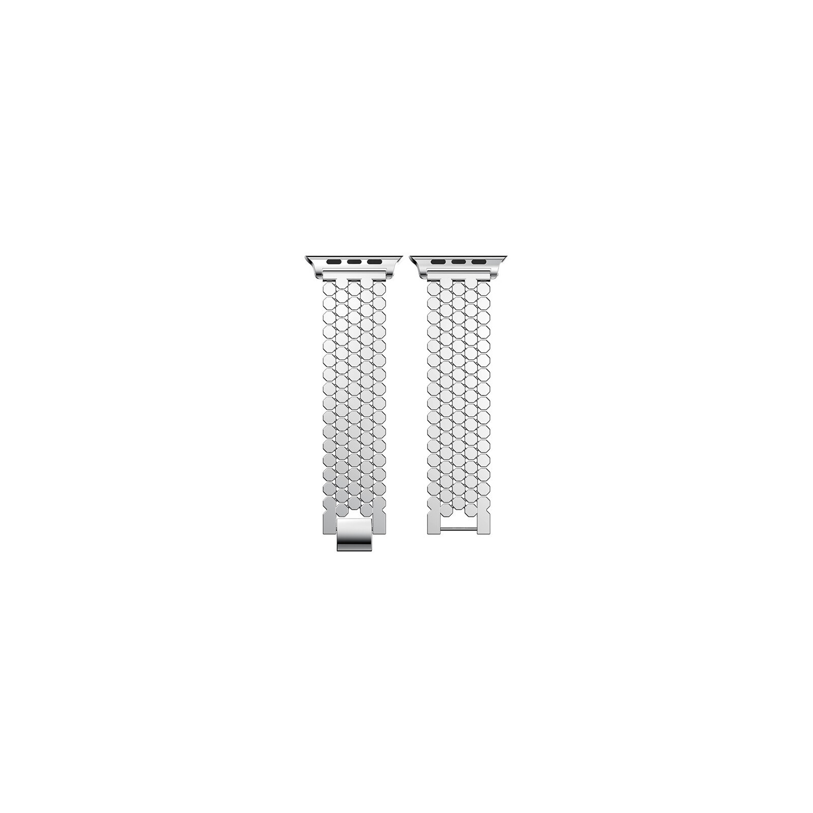 Mika Uhrenarmband Apple 38/40mm Alu silber