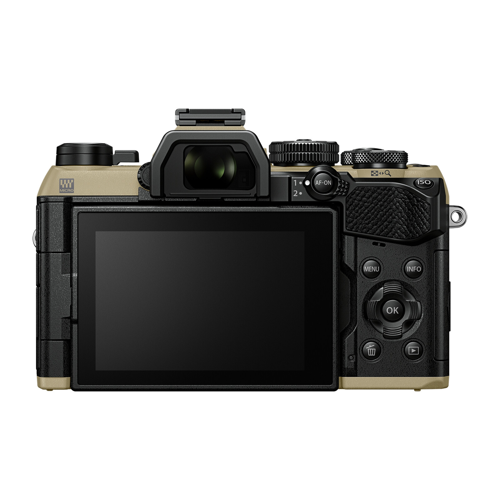 OM System OM-5 II Gehäuse sandbeige