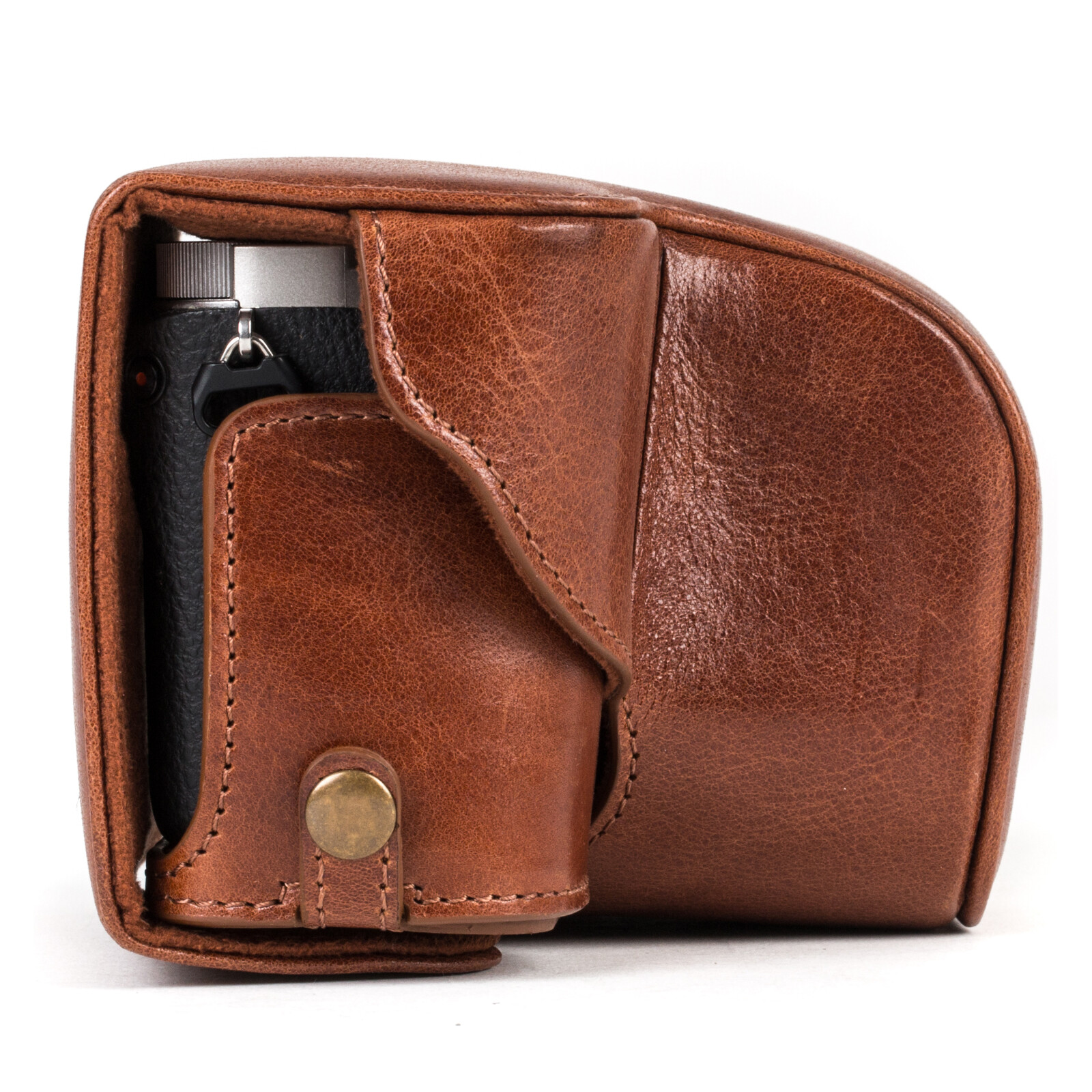 MegaGear Tasche f&uuml;r Sony Alpha A6300,A6000 (16-50mm) braun