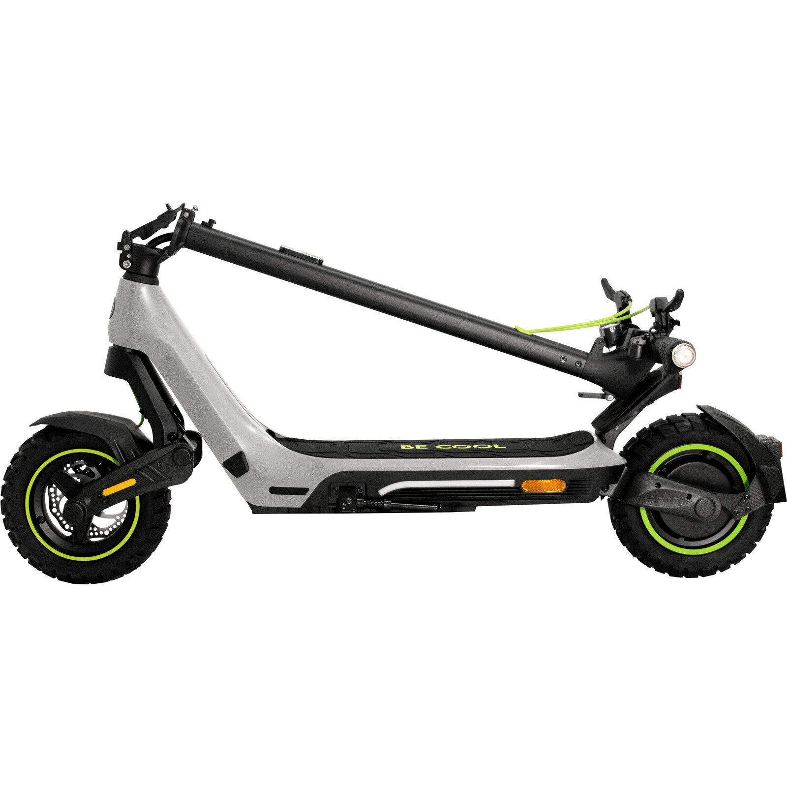 BeC e-Scooter Hi10 schwarz/gr&uuml;n