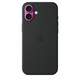  Apple iPhone 16 Plus Silikon Case mit Magsafe black 
