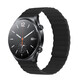 Felixx Smartwatcharmband Clas.Magnet Silikon Black-Uni.20mm
