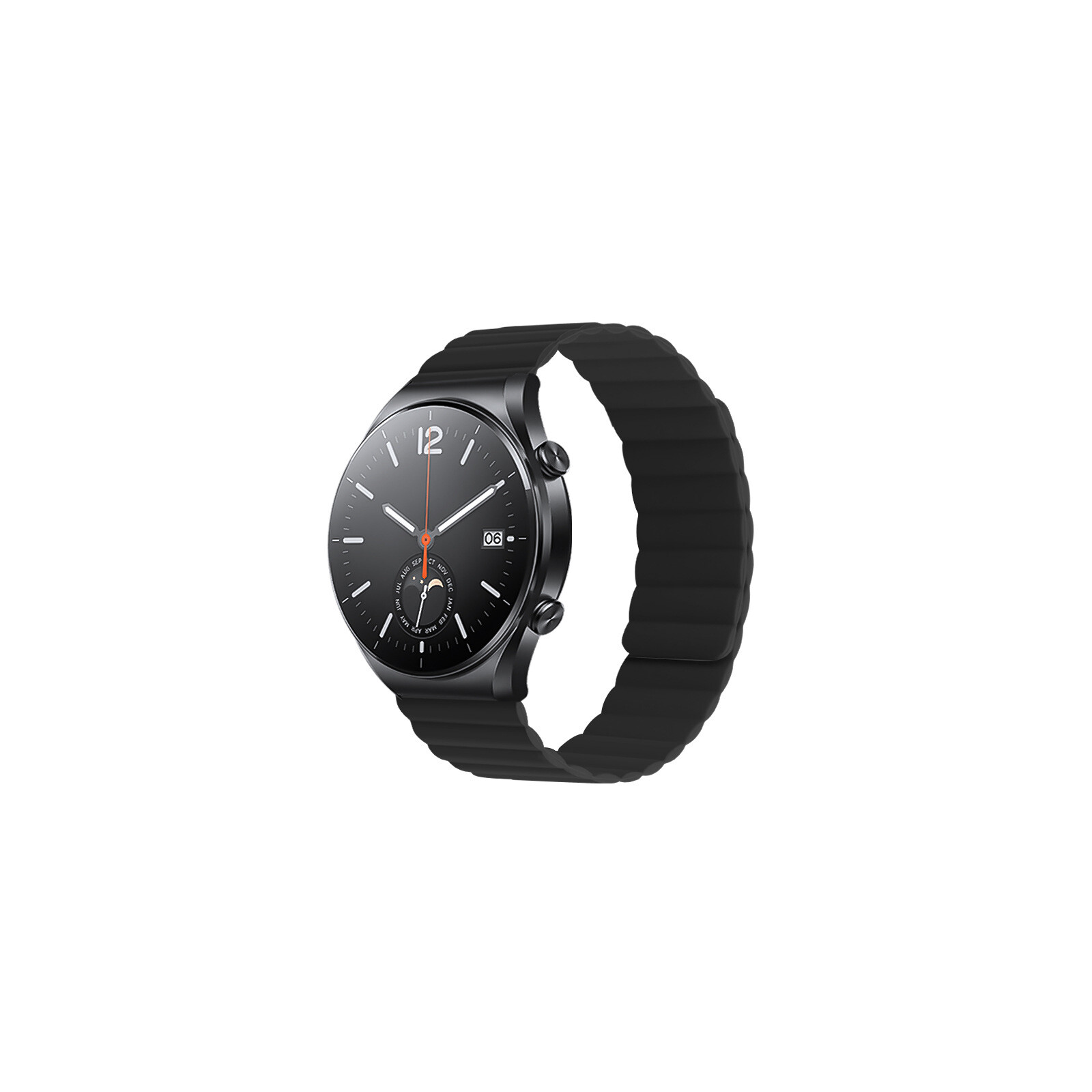 Felixx Smartwatcharmband Clas.Magnet Silikon Black-Uni.20mm
