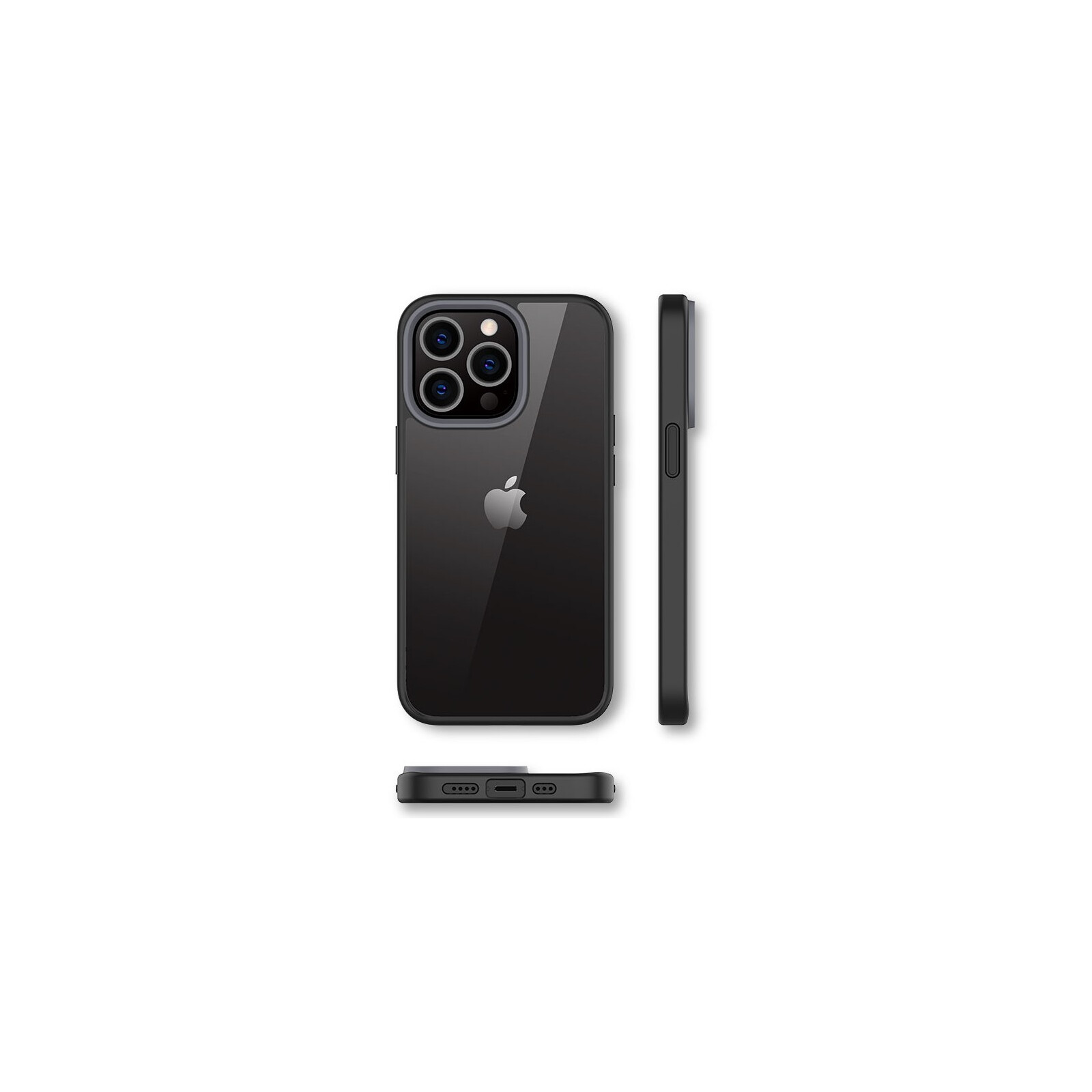 Felixx Back Hybride Apple iPhone 13 Pro schwarz/clear