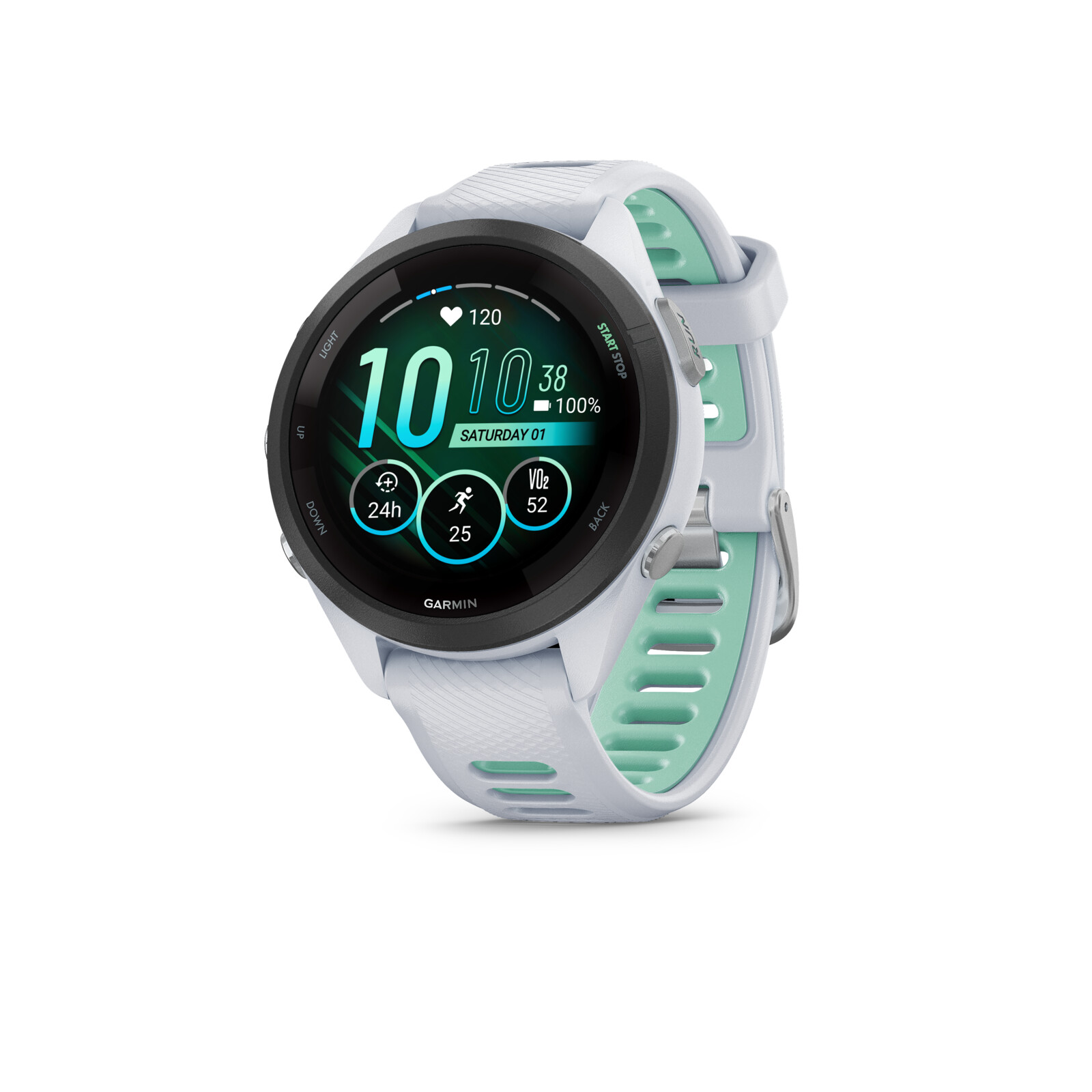 Garmin Forerunner 265S Steinweiss/Schwarz