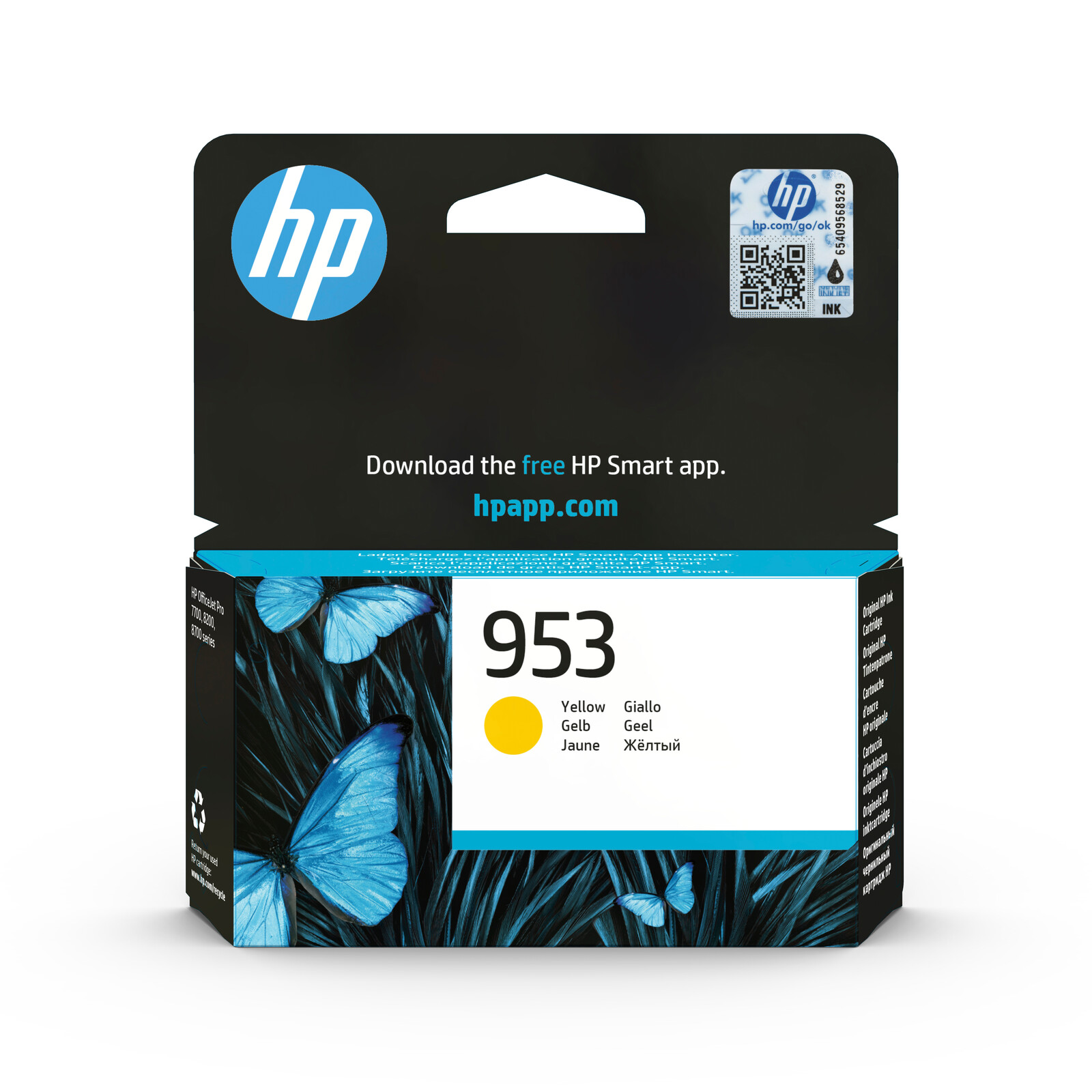 HP 953 F6U14AE Tinte yellow
