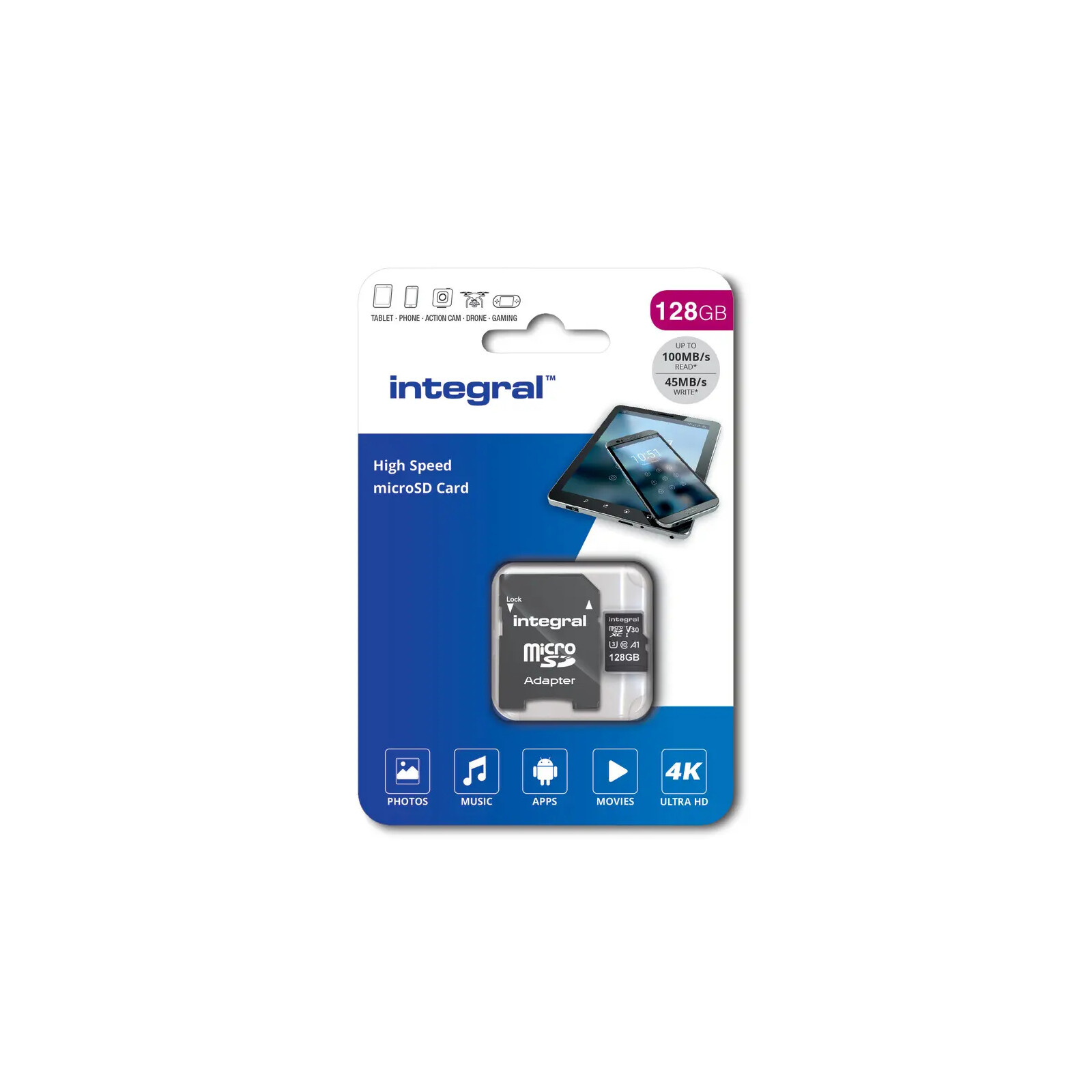 Integral Micro-SD 128GB Speicherkarte