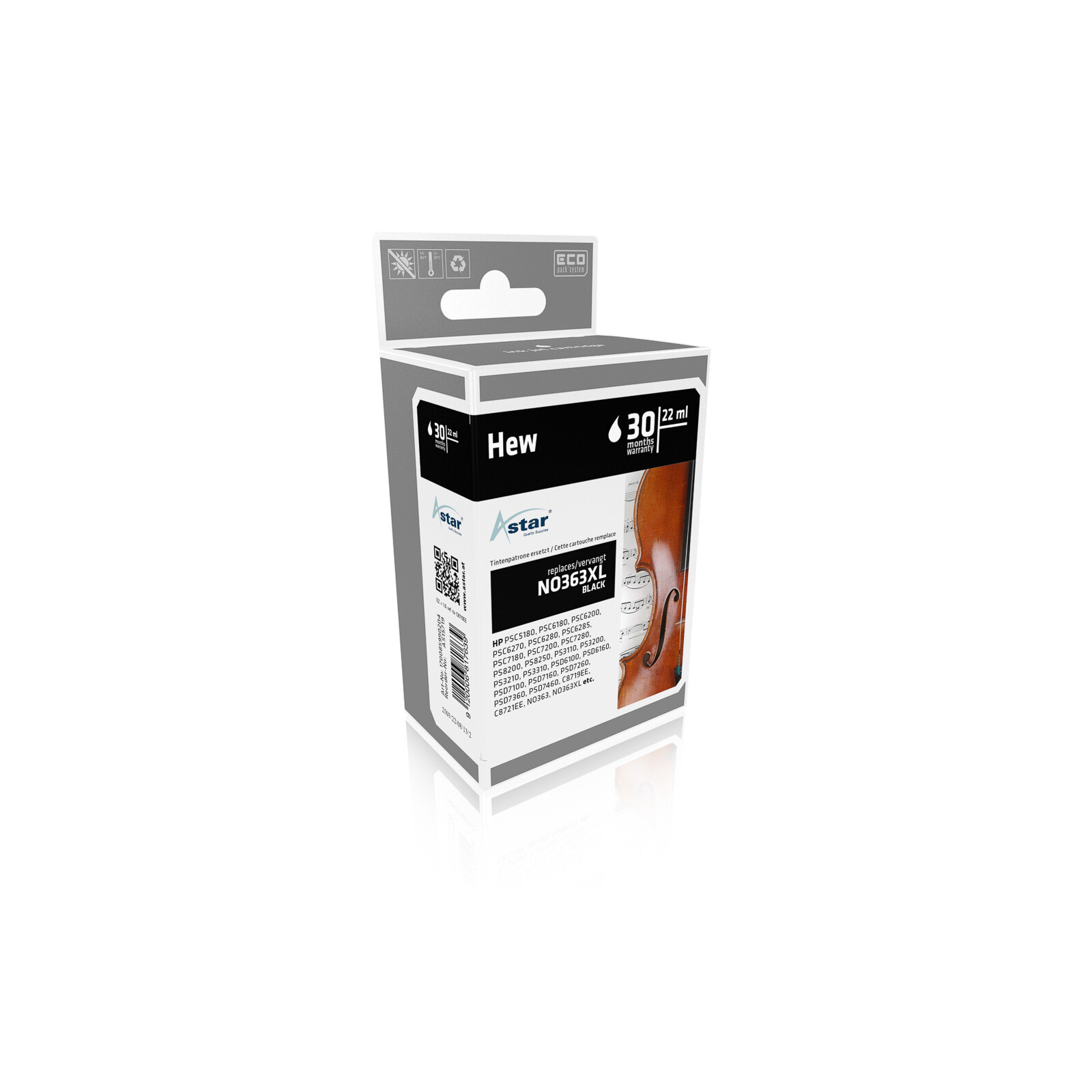 Astar HP 363 schwarz 34ml