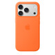 Apple iPhone 17 Pro Silicone Case mit MagSafe Orange