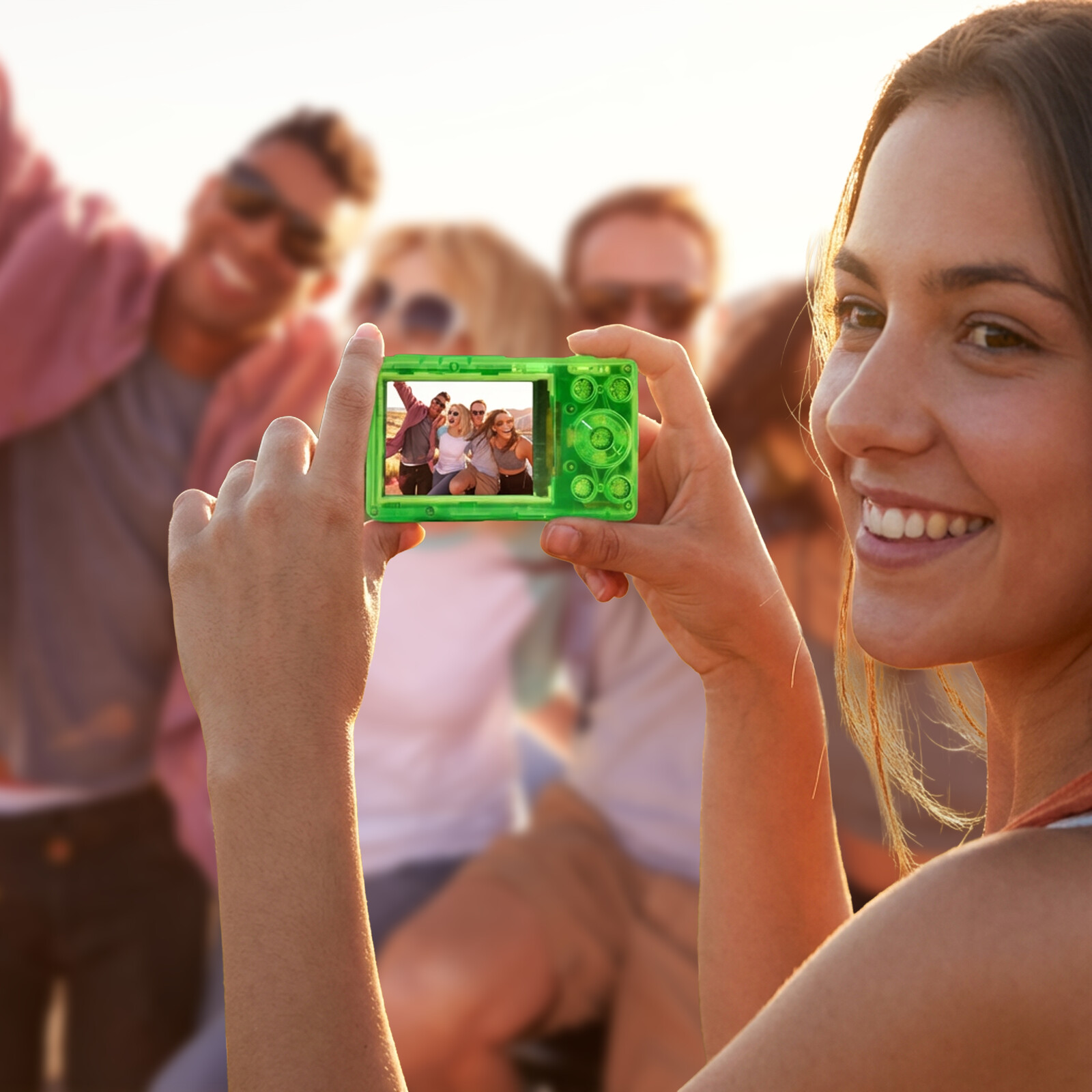 Rollei Compactline Pocket Transparent green