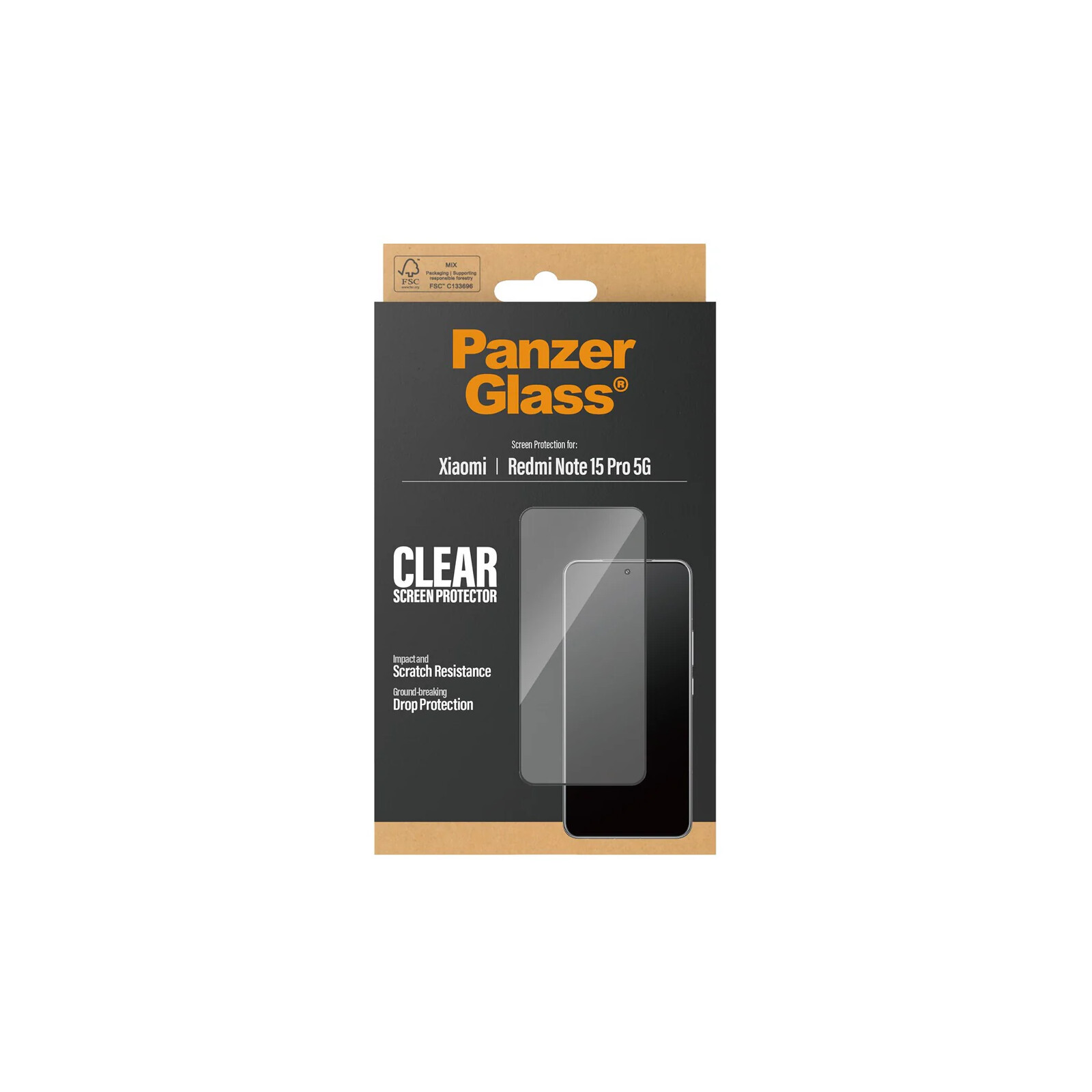 PanzerGlass Glas Ultra-Wide Fit Xiaomi Red Note 15 Pro 5G