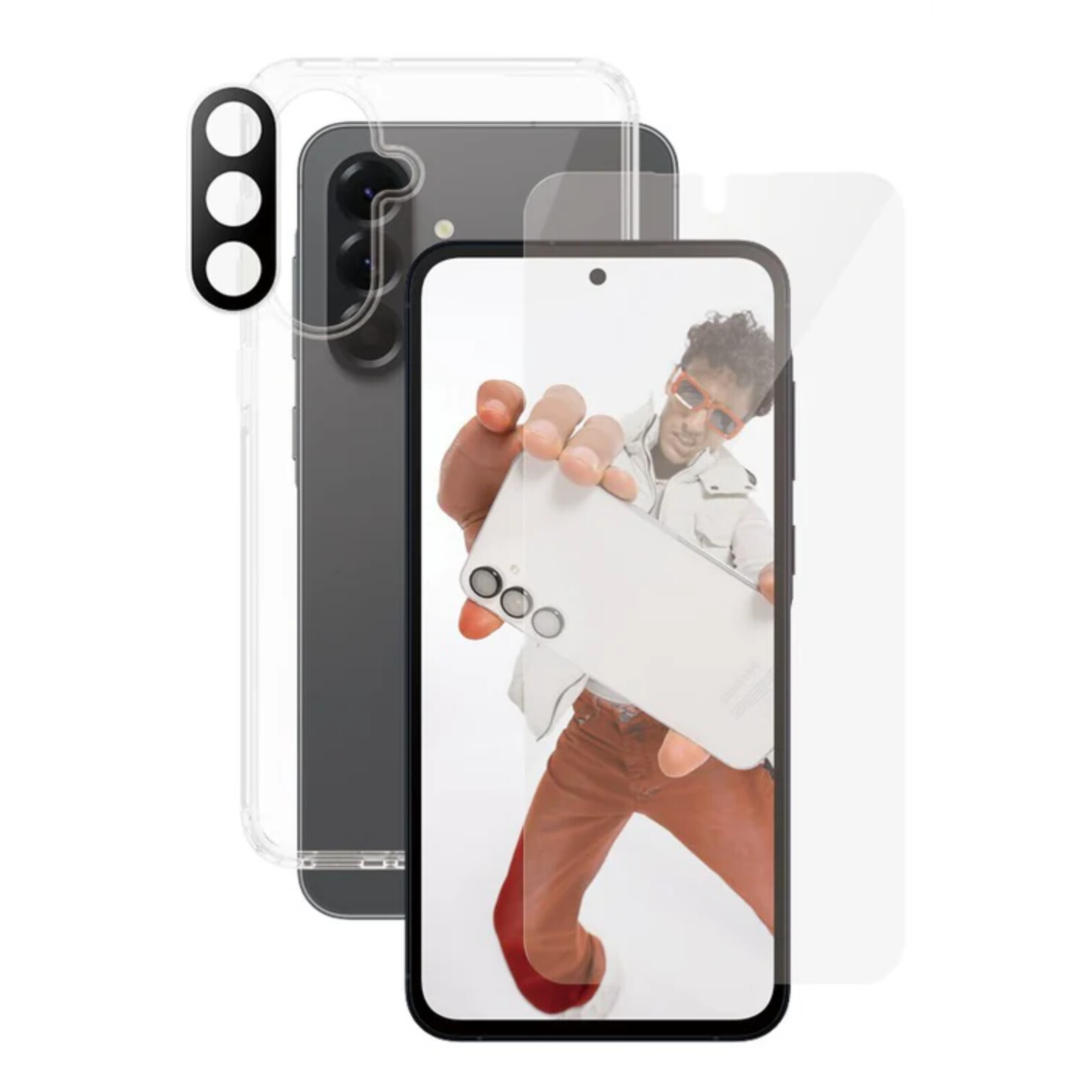 CARE PanzerGlass 3-in-1 Bundle Samsung Galaxy A56 5G