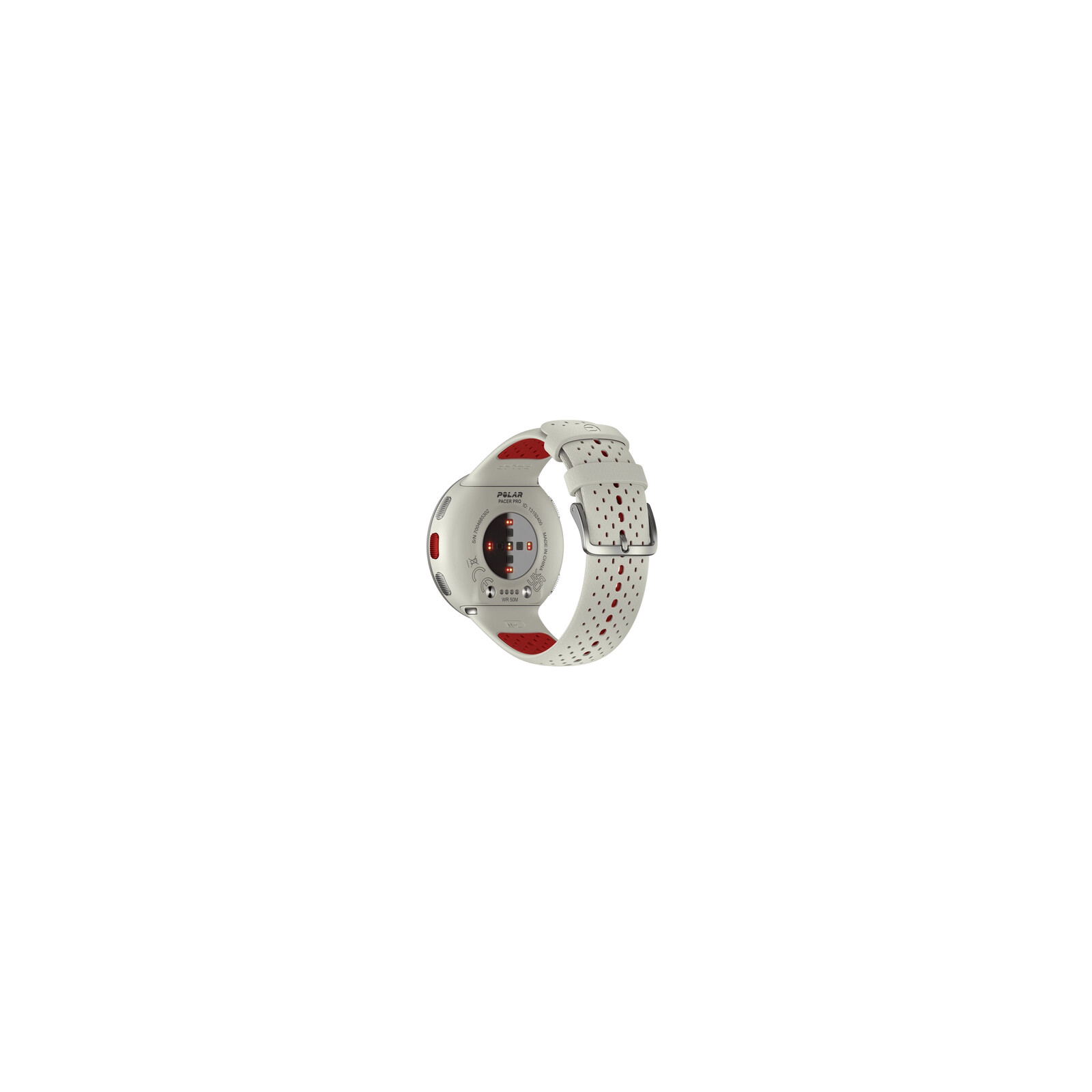 Polar Pacer Pro S-L wei&szlig;/rot