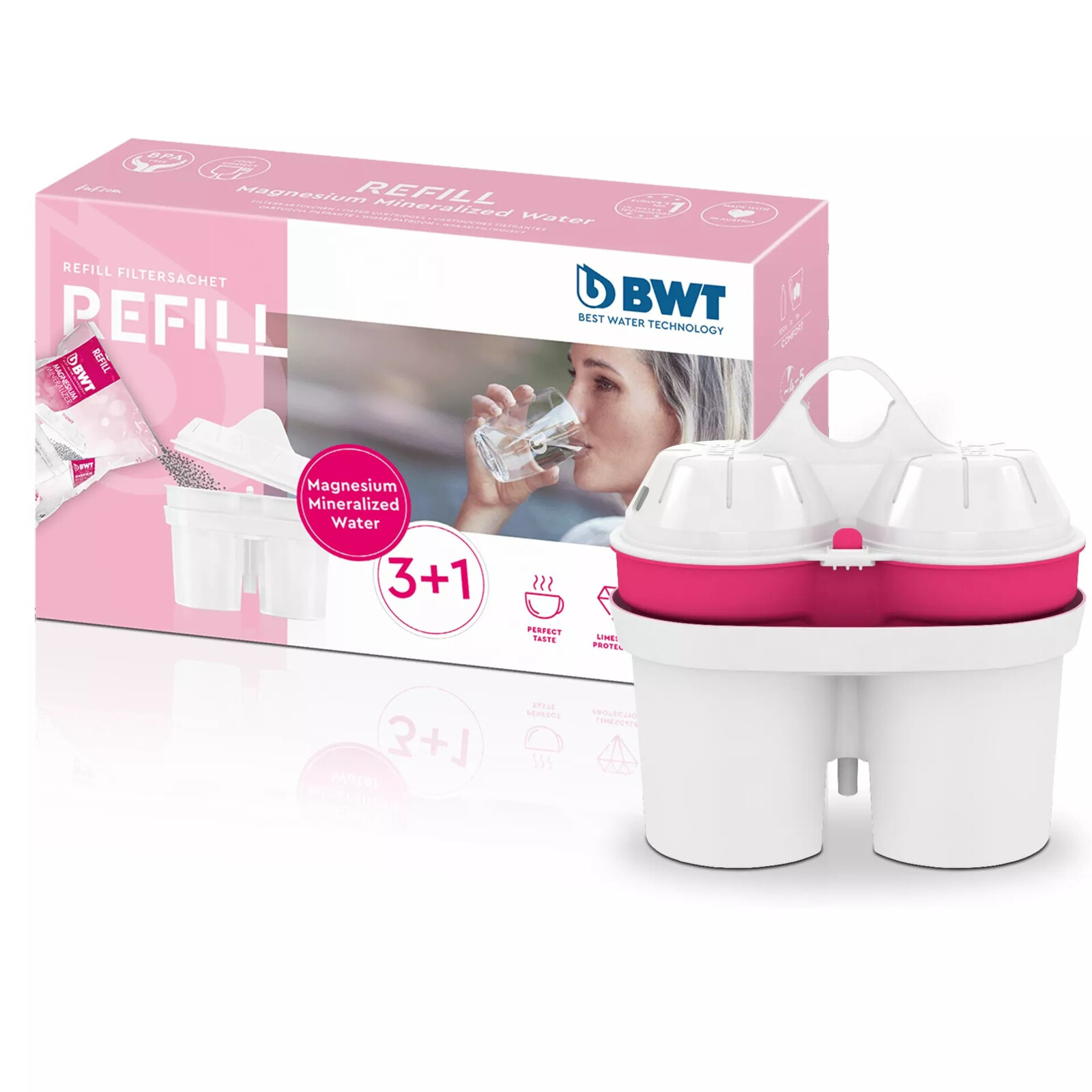 BWT Magnesium Kartusche 3 + 1 gratis
