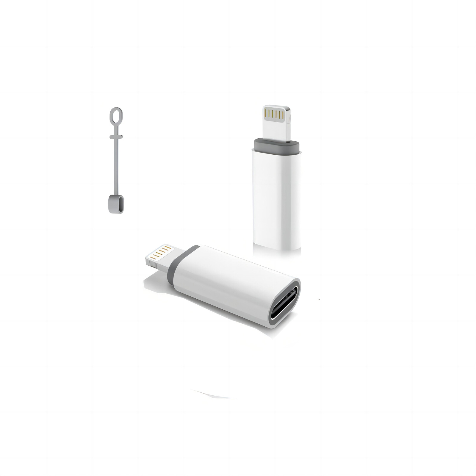 felixx Lade- Adapter USB Typ-C Buchse zu Lightning Stecker