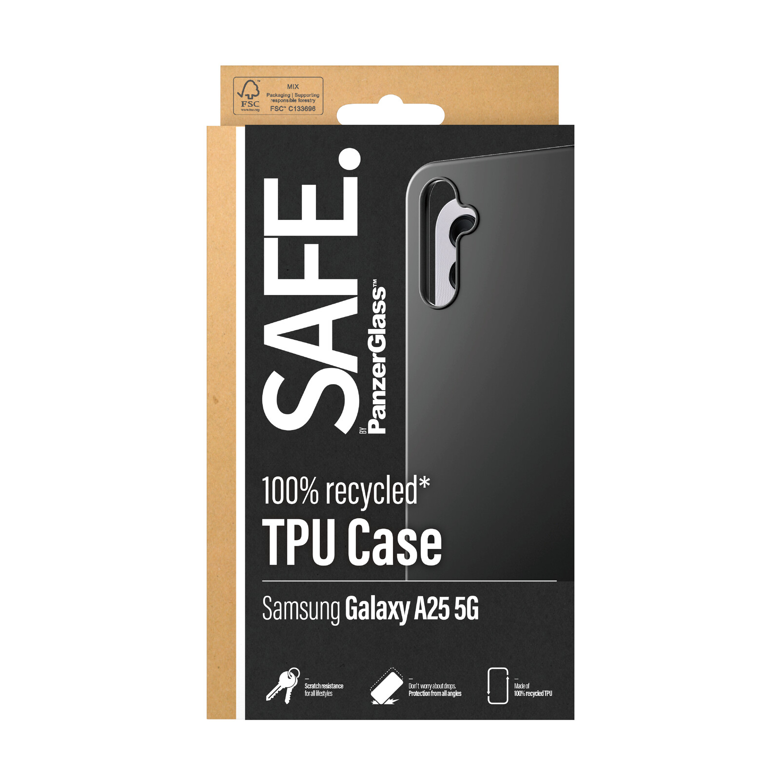 PanzerGlass Back Cover Samsung Galaxy A25 5G black