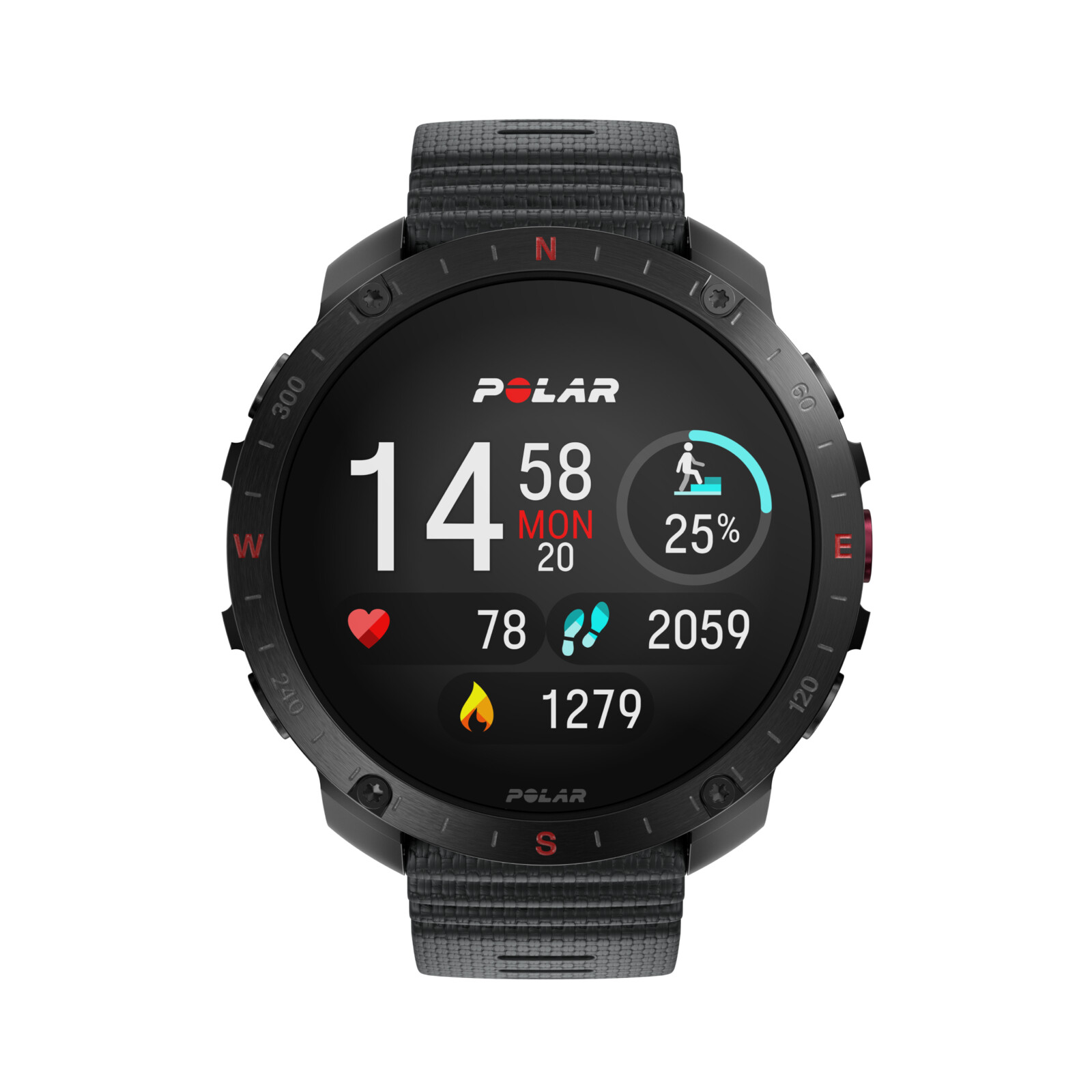 Polar Grit X2 Pro schwarz S/L