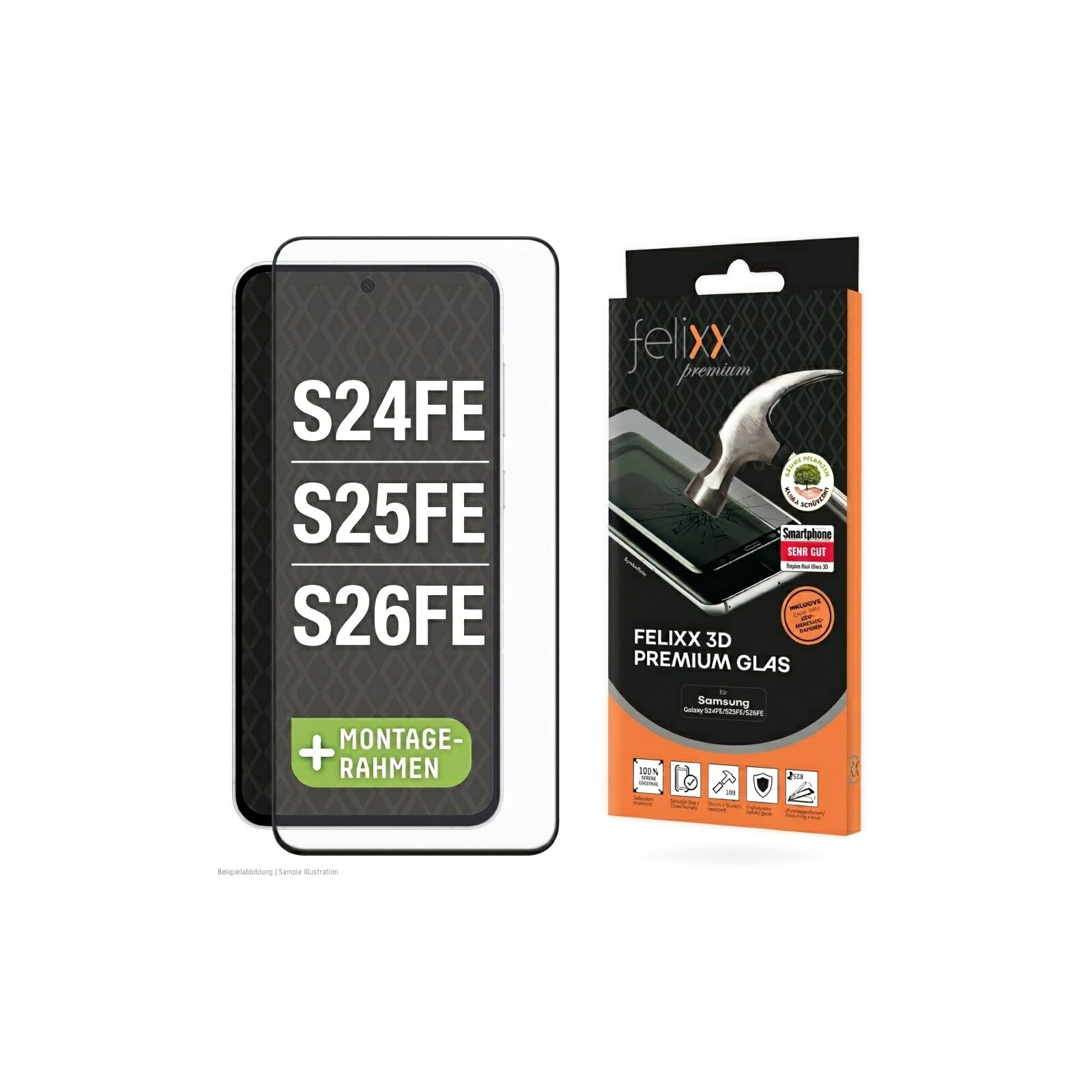 Felixx Glas Samsung Galaxy S26 FE/S25 FE/S24 FE