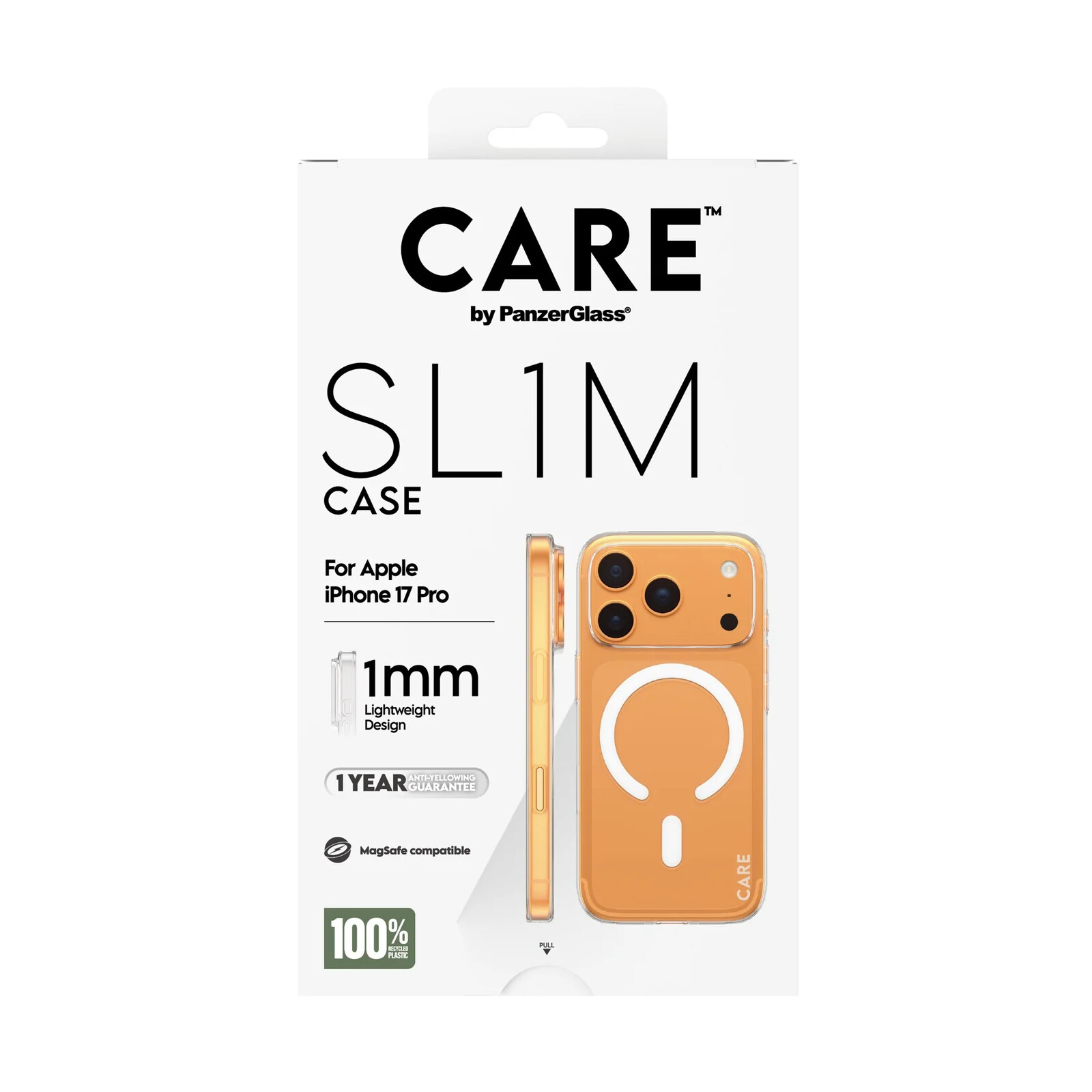 PanzerGlass CARE SL1M Case m.MagSafe iPhone 17 Pro Clear