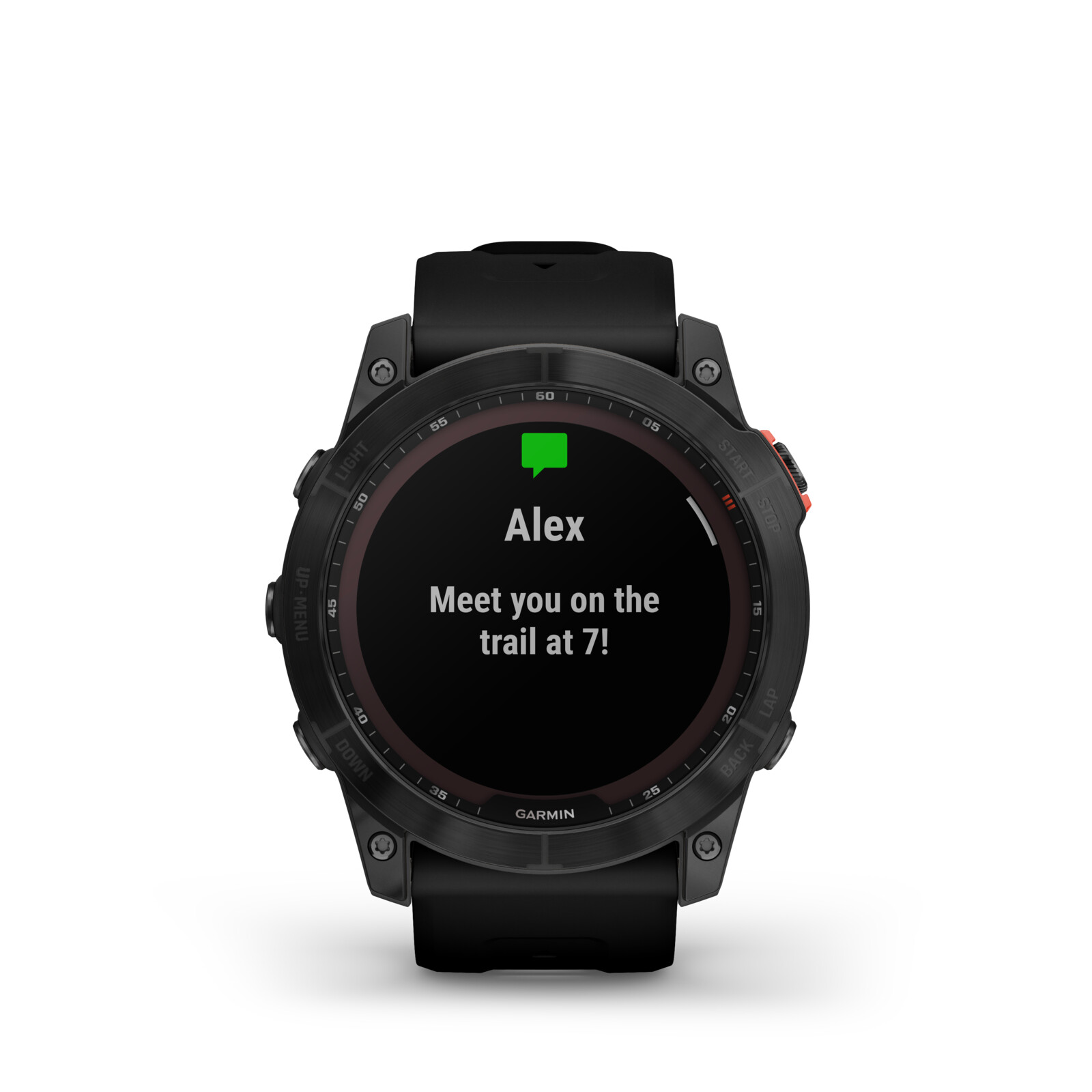 Garmin Fenix 7X Base black/wei&szlig;
