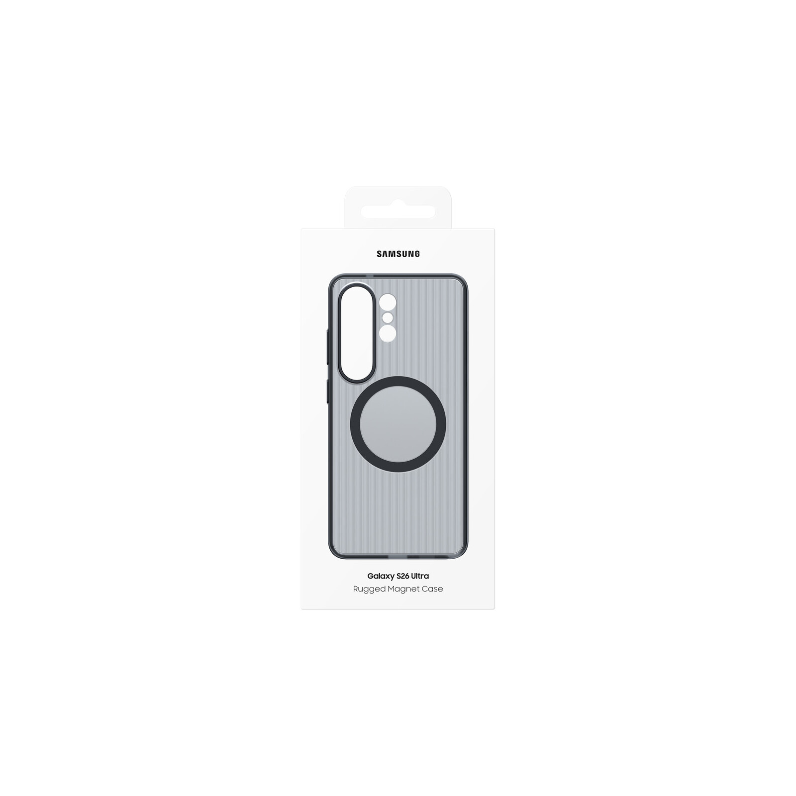 Samsung Back Cover Rugged Magnet Galaxy S26 Ultra Schwarz