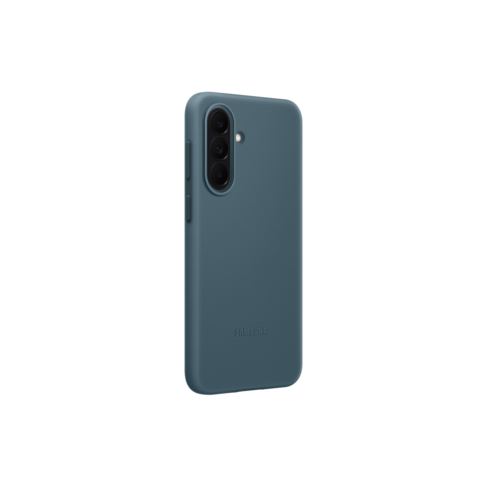 Samsung Back Cover Silicone Galaxy A37 Dunkelgr&uuml;n
