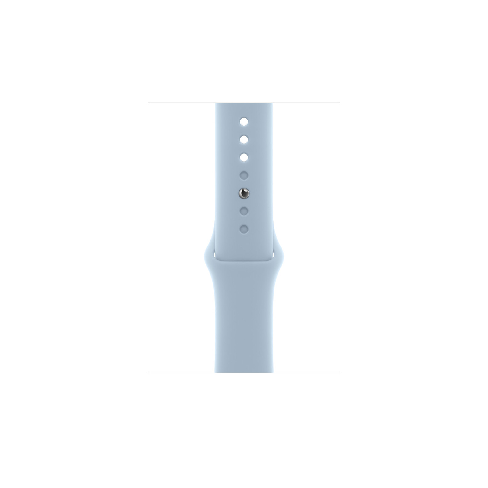 Apple Watch 45mm Sportarmband S/M hellblau 