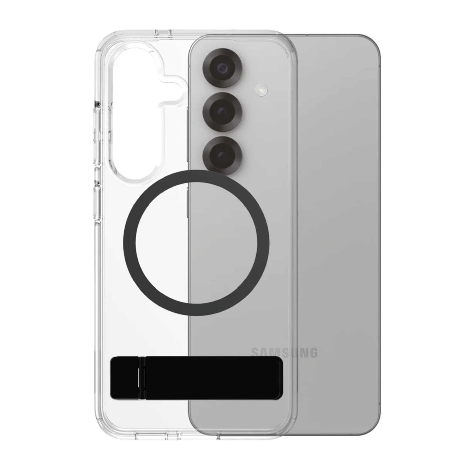 CARE PanzerGlass Case Transparent Kickstand S25