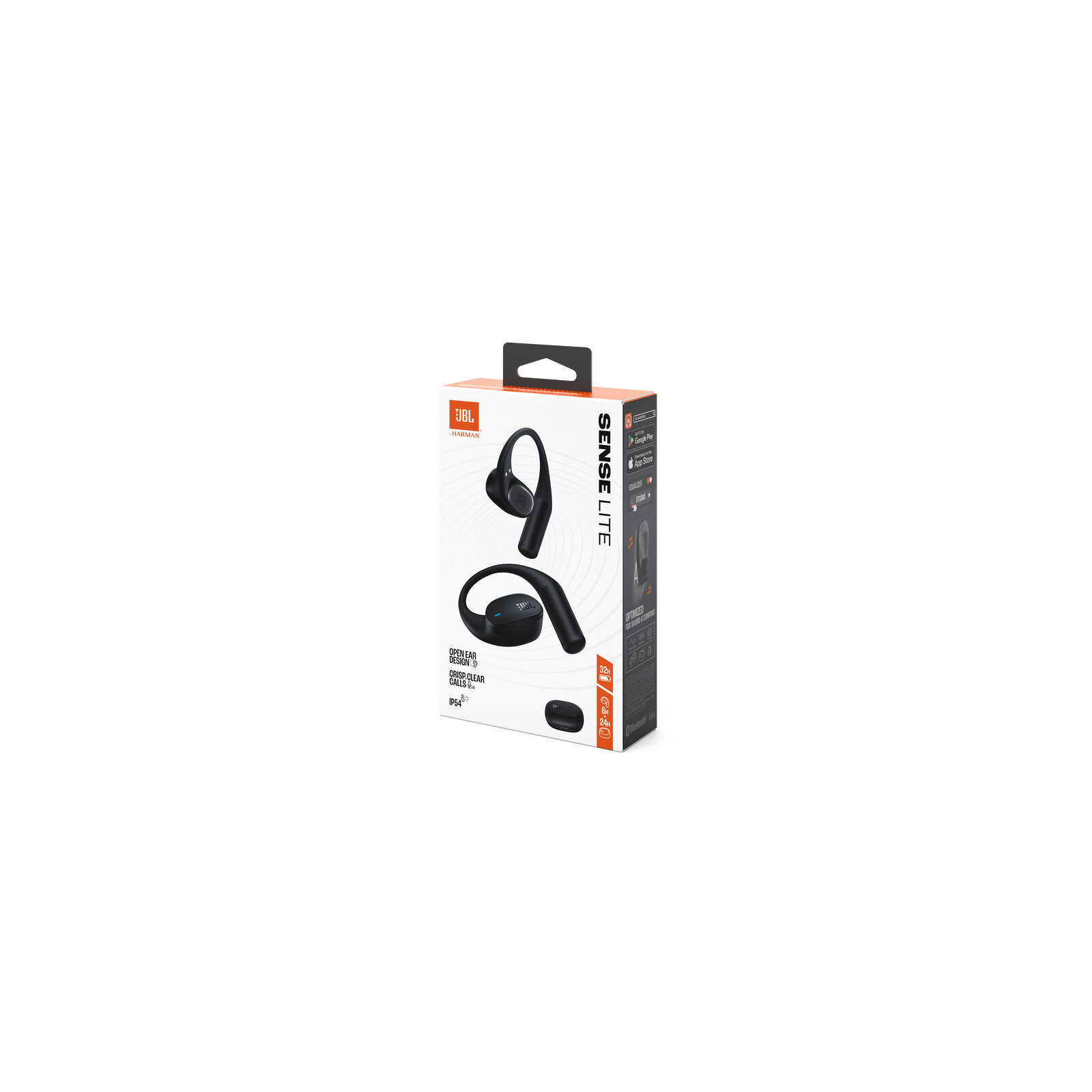 JBL Sense Lite kabelloser Open-Ear Kopfhörer Schwarz