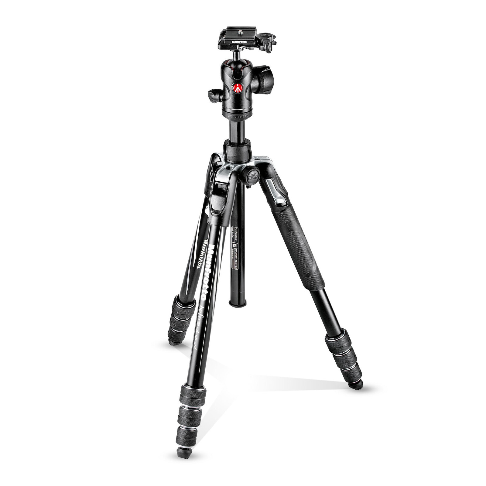 Manfrotto Befree Advanced Alu Reisestativ Kit Twist schwarz