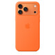 Apple iPhone 17 Pro Max Silicone Case mit MagSafe Orange
