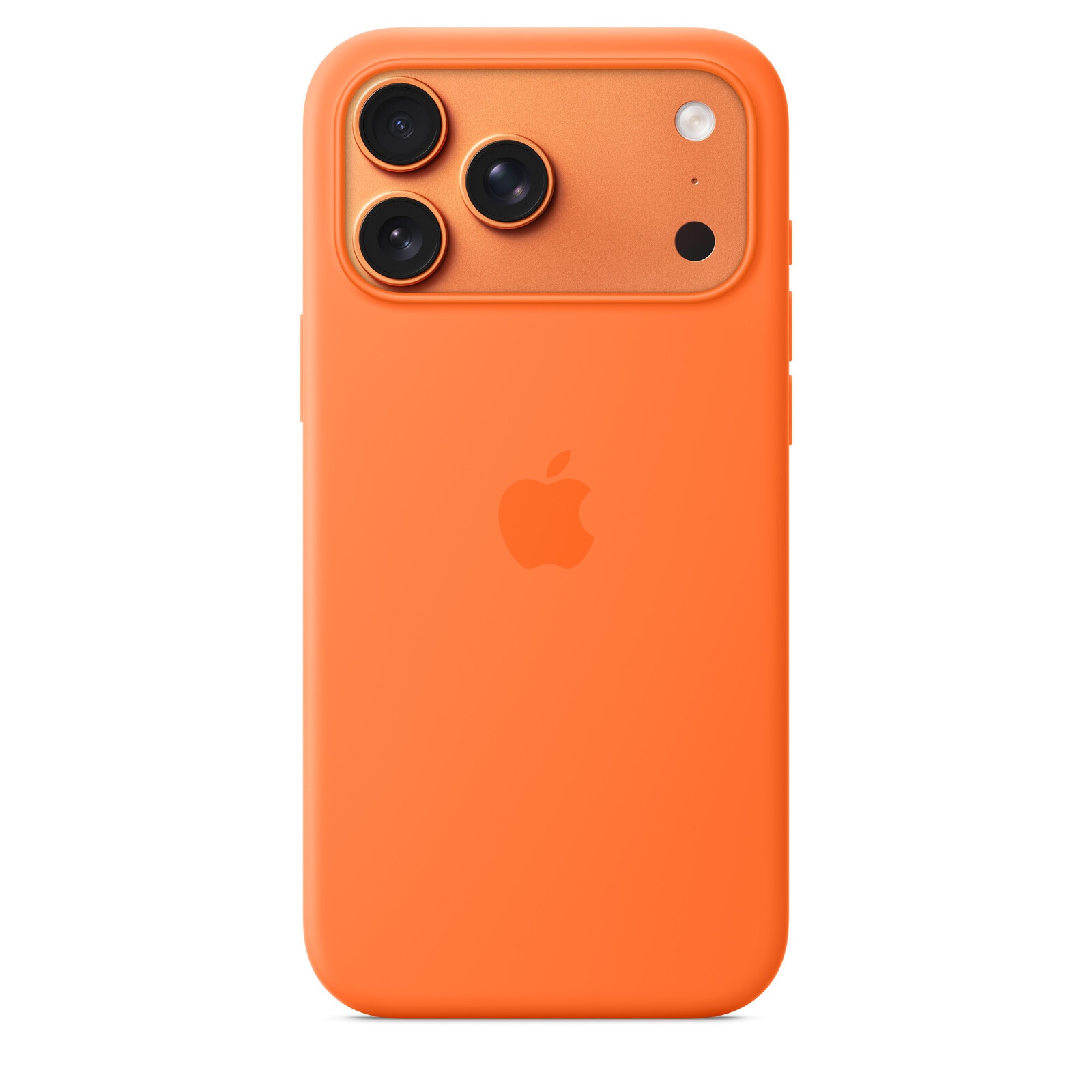 Apple iPhone 17 Pro Max Silicone Case mit MagSafe Orange
