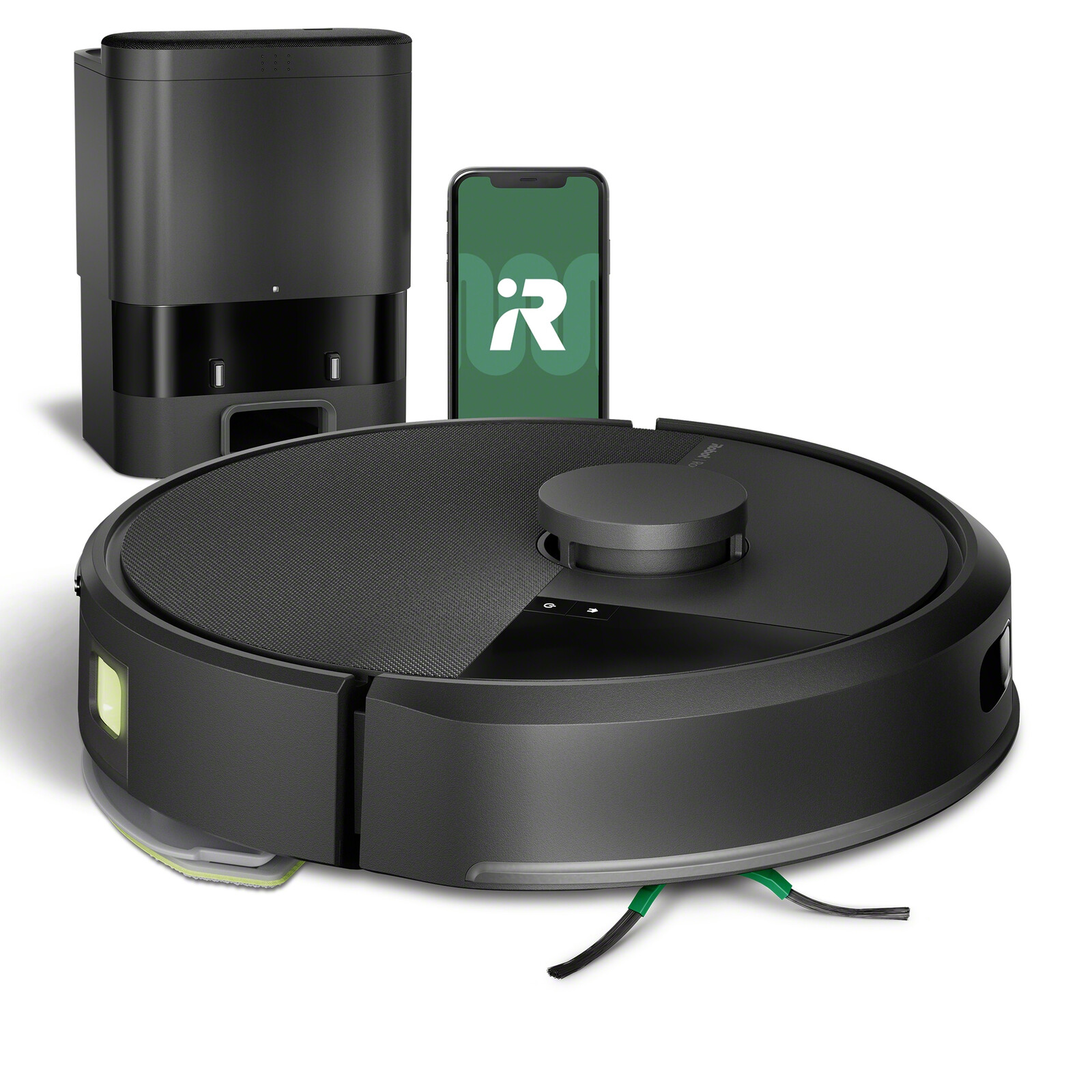 iRobot Roomba 105 Combo Plus Roboter schwarz