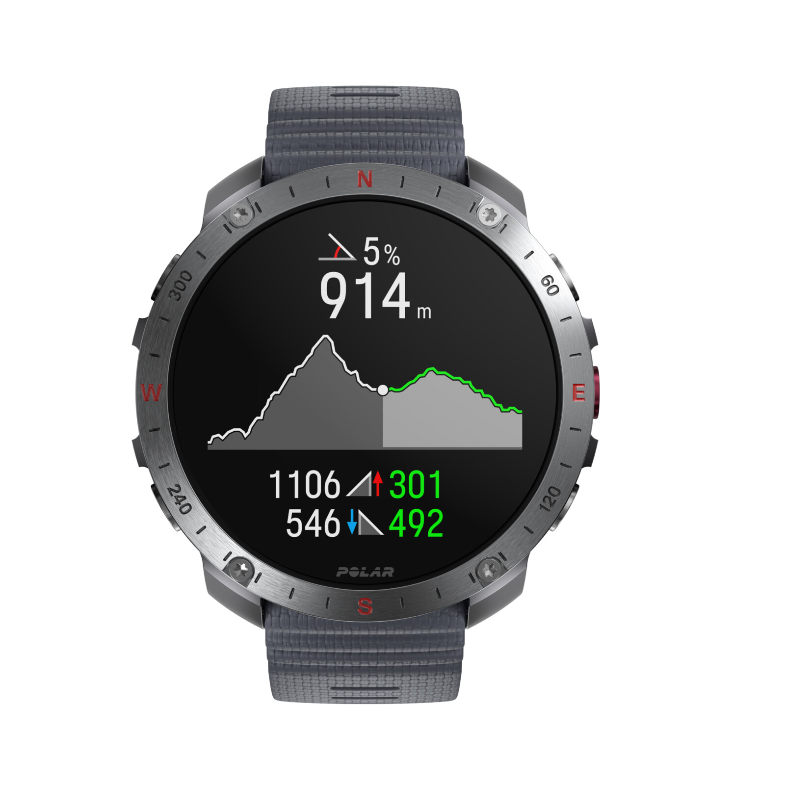 Polar Grit X2 Pro grau S/L