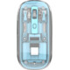 Beatec Wireless Mouse Ghost 3 - transparent pink mit LED