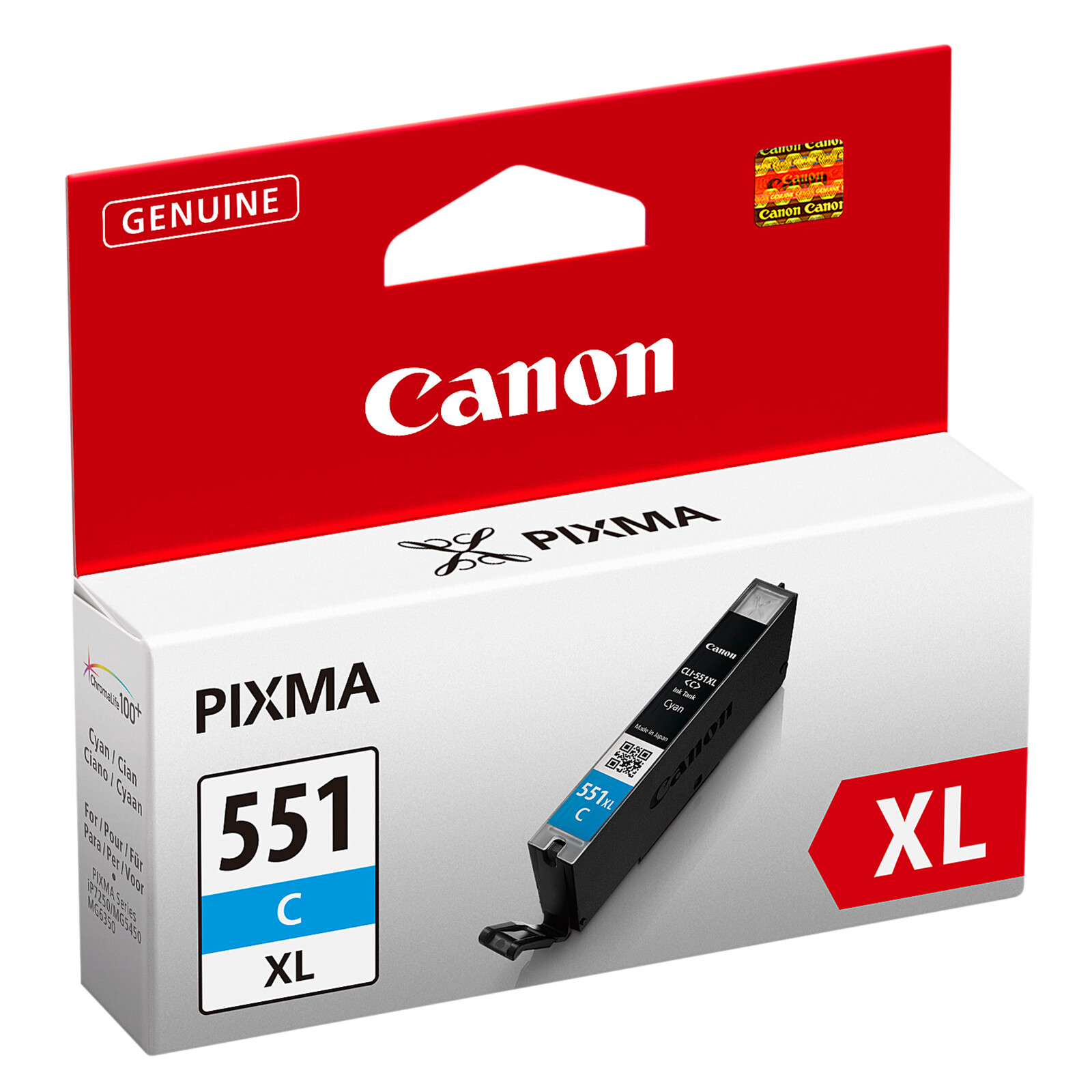 Canon CLI-551C XL Tinte cyan 11ml