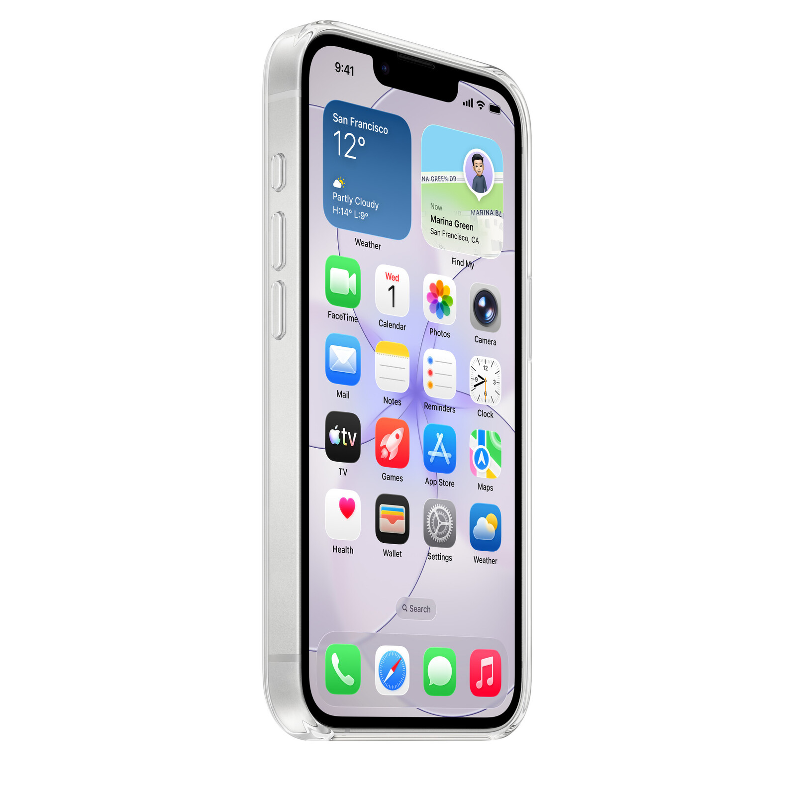 Apple iPhone 17e Clear Case mit Magsafe
